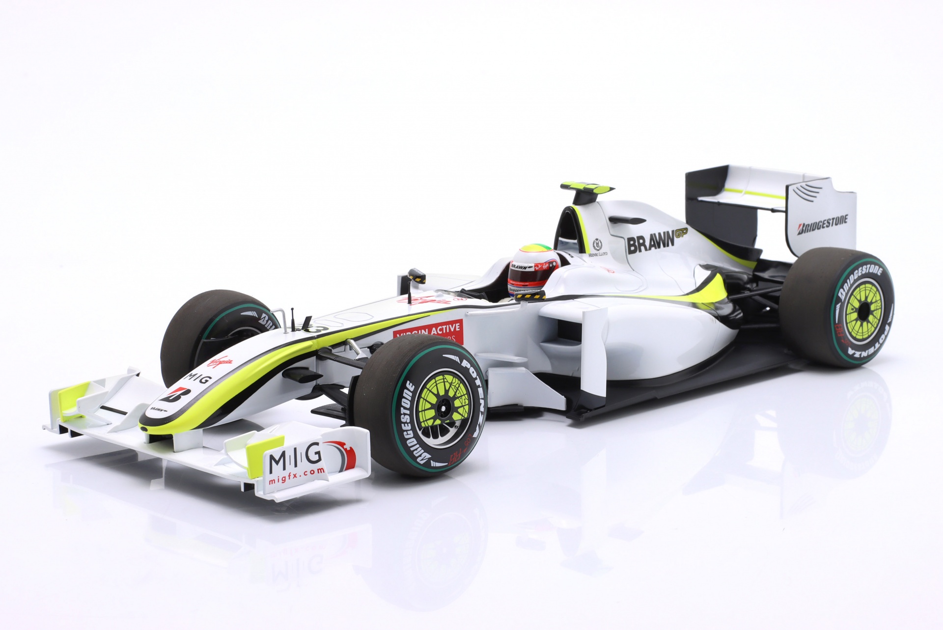 R. Barrichello Brawn BGP 001 #23 Sieger Europa GP Formel 1 2009  