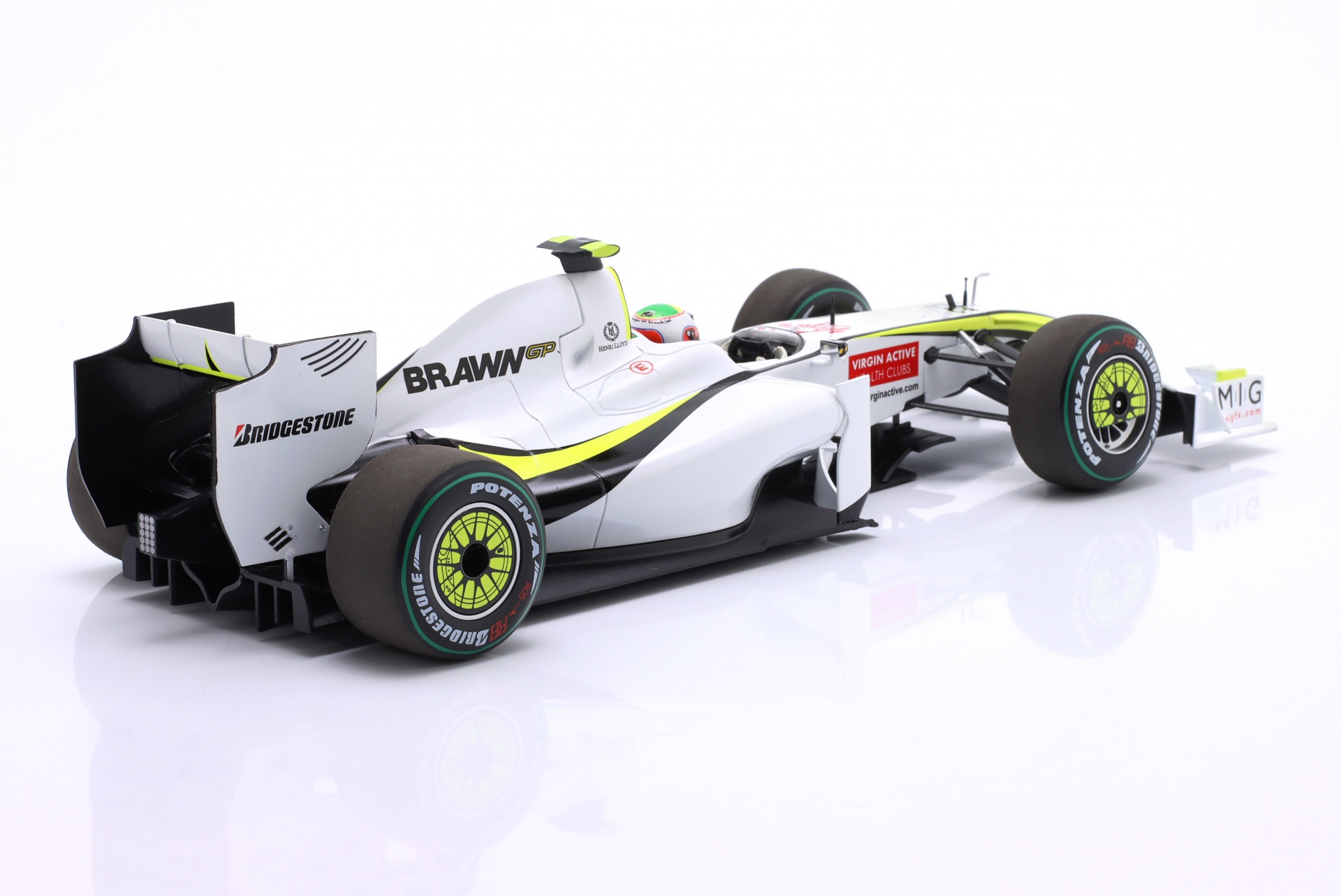 R. Barrichello Brawn BGP 001 #23 Sieger Europa GP Formel 1 2009  