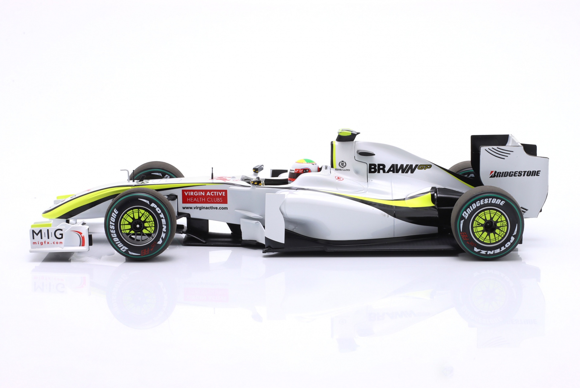 R. Barrichello Brawn BGP 001 #23 Sieger Europa GP Formel 1 2009  