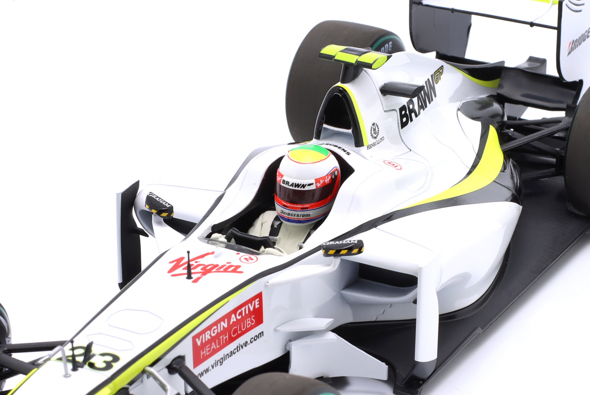 R. Barrichello Brawn BGP 001 #23 Sieger Europa GP Formel 1 2009  