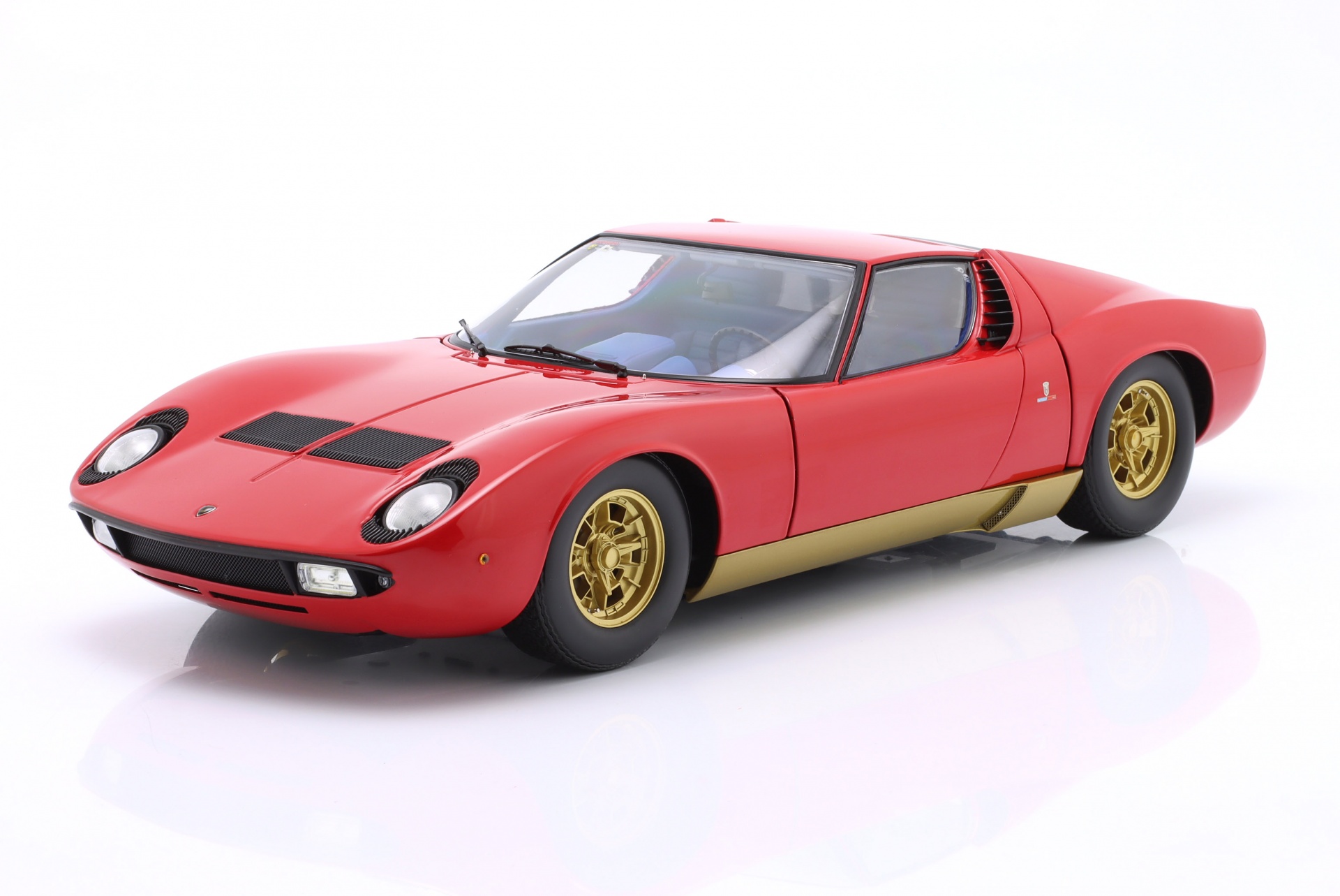 Lamborghini Miura P400 Baujahr 1968 rot / gold  