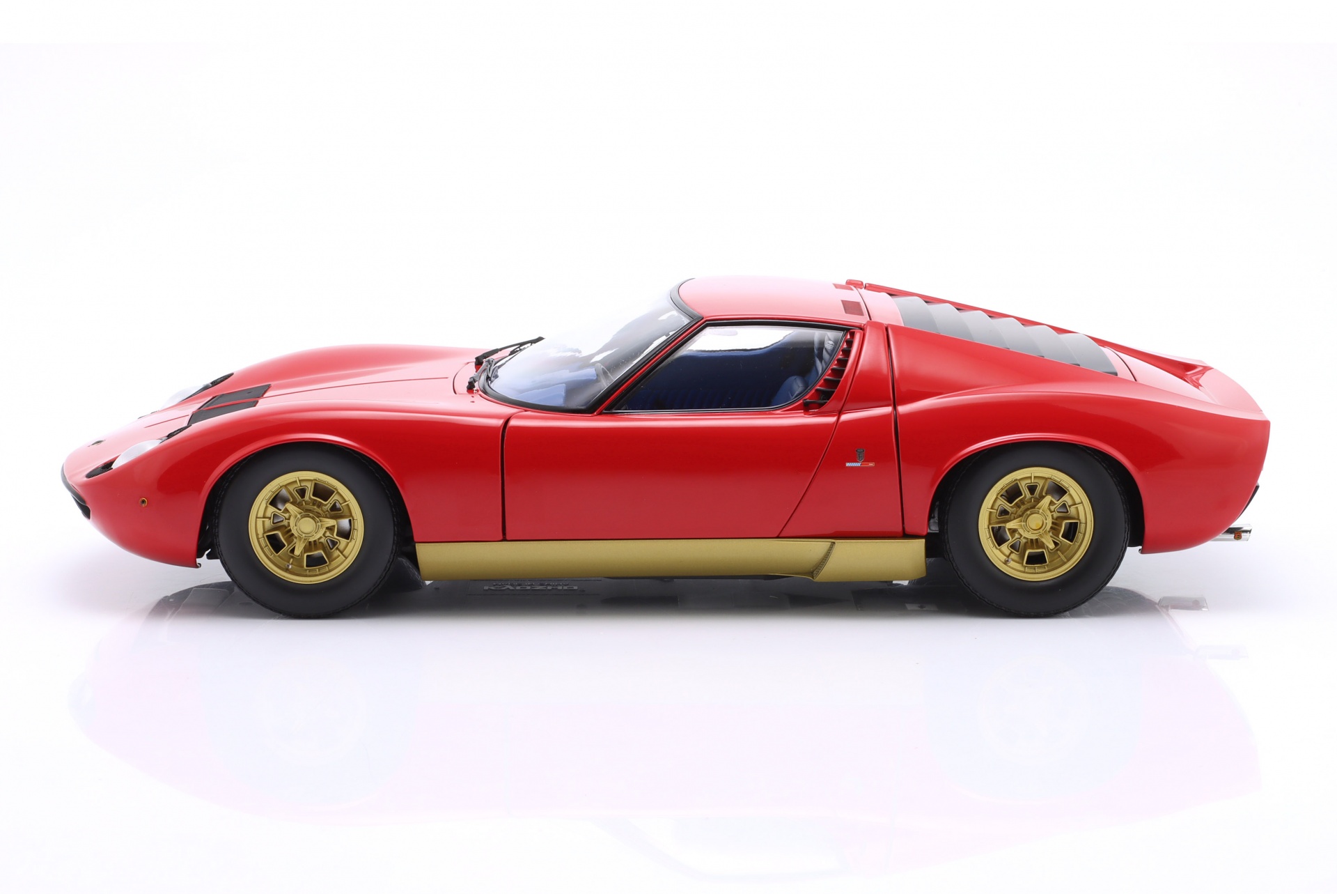 Lamborghini Miura P400 Baujahr 1968 rot / gold  