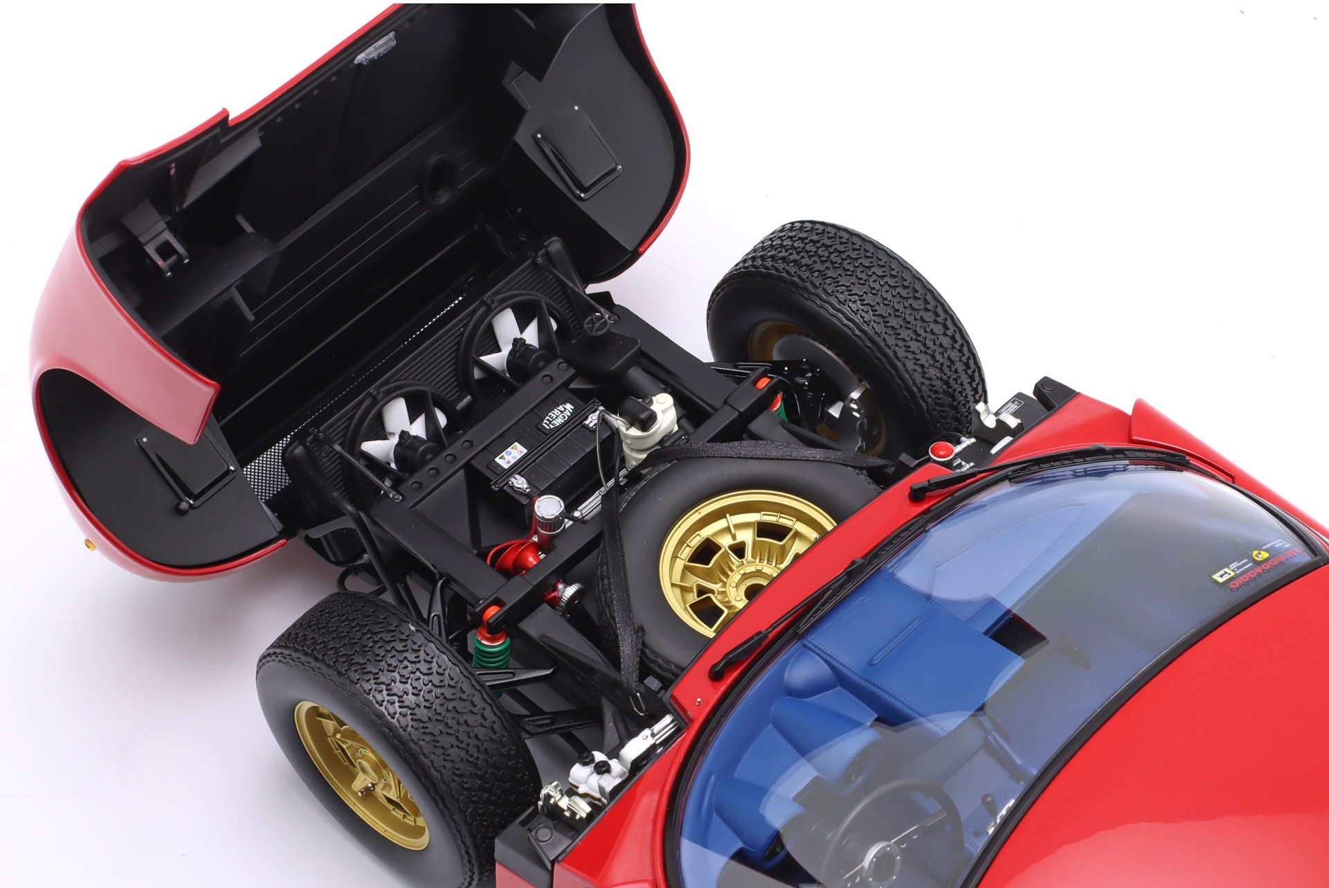 Lamborghini Miura P400 Baujahr 1968 rot / gold  