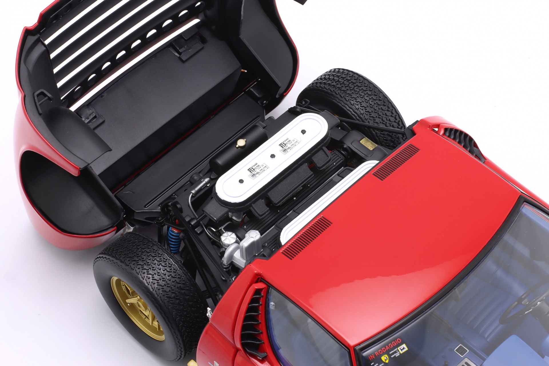 Lamborghini Miura P400 Baujahr 1968 rot / gold  