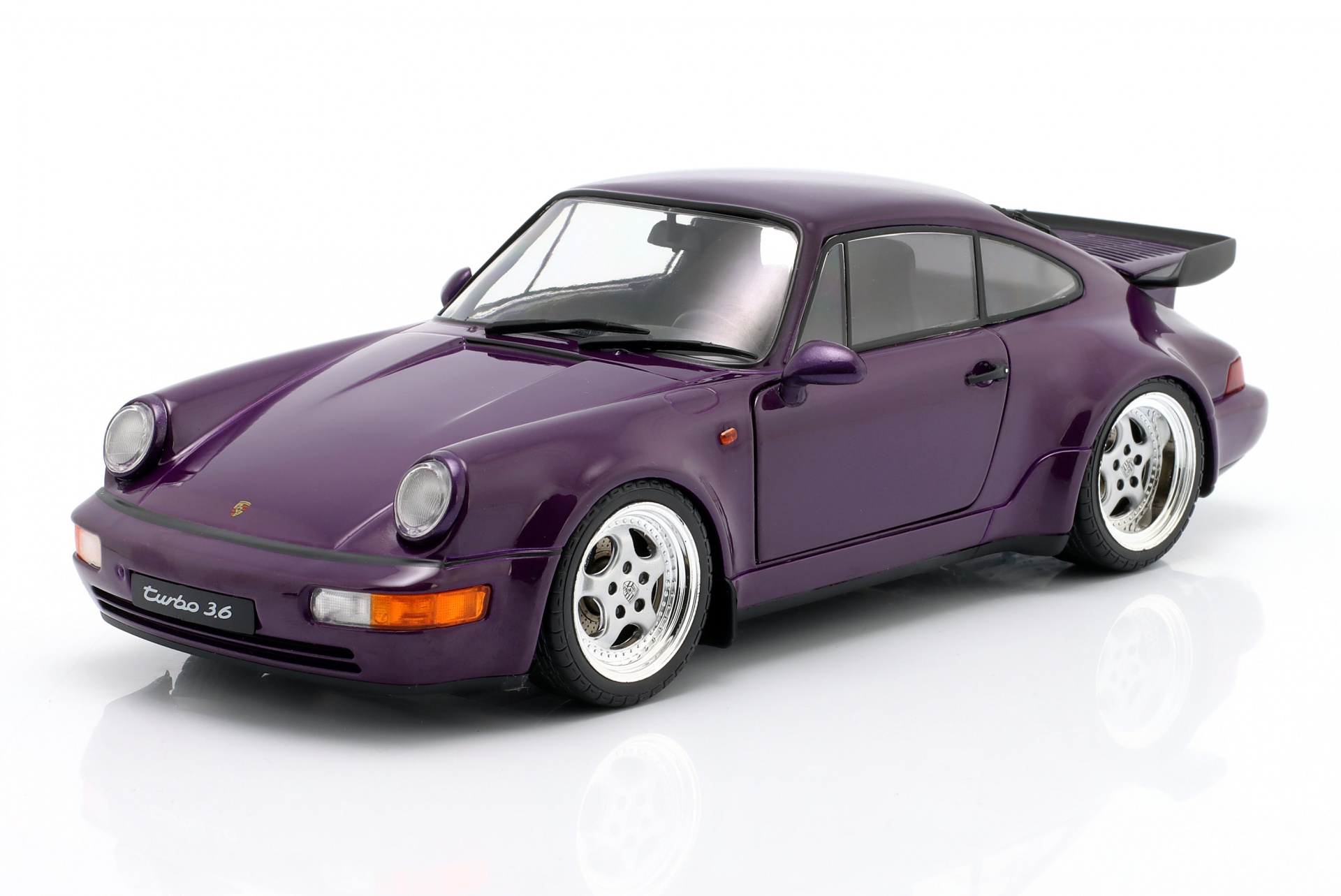 Porsche 911 (964) Turbo Baujahr 1990 violett-blau metallic  
