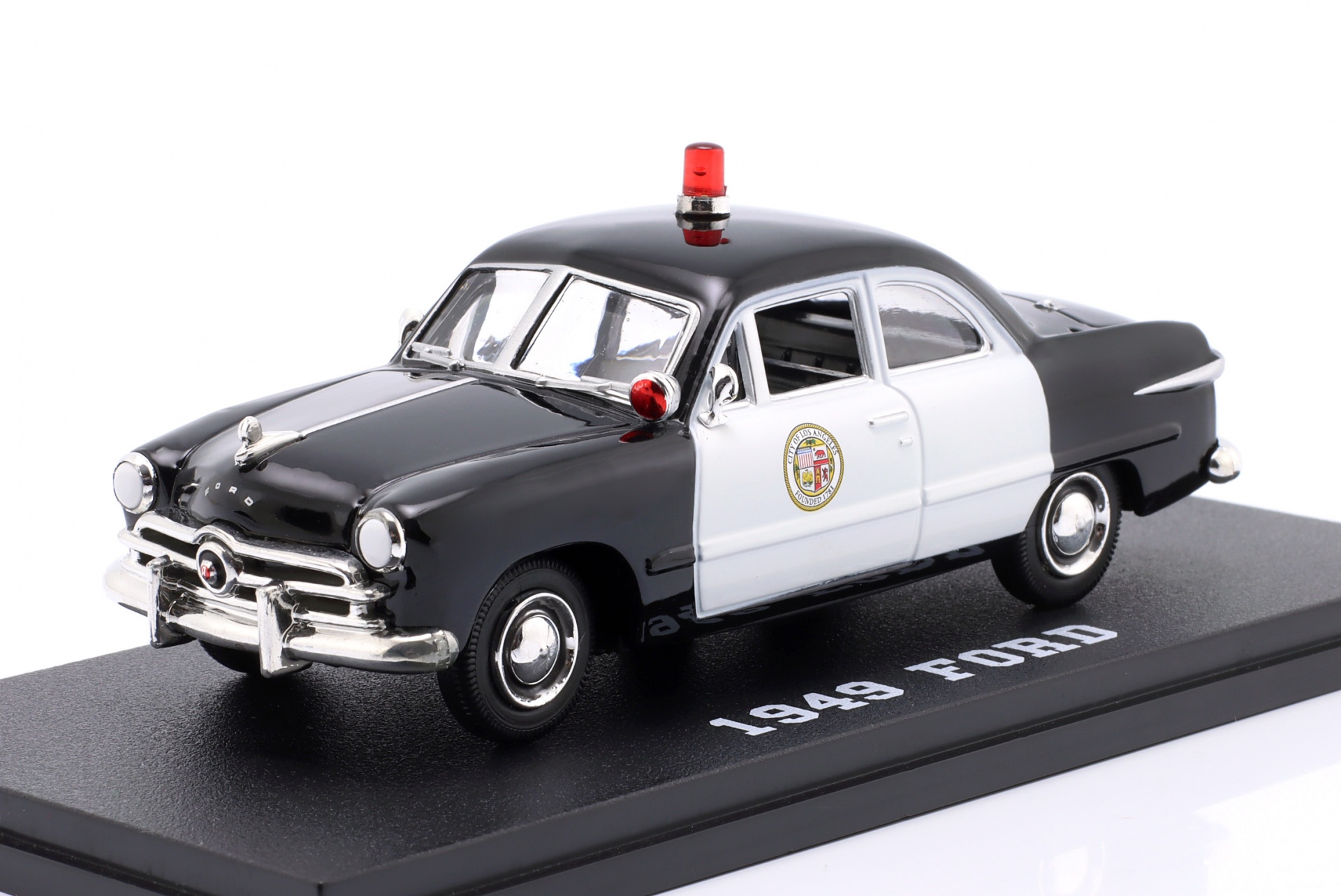 Ford Custom Los Angeles Police Department 1949 schwarz / wei&szlig;  