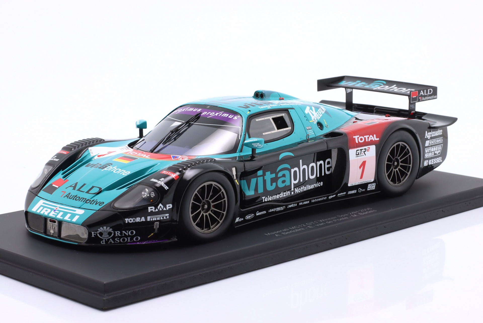 Maserati MC12 GT1 #1 Sieger 24h Spa 2006 Bertolini, van de Poele, Bartels  