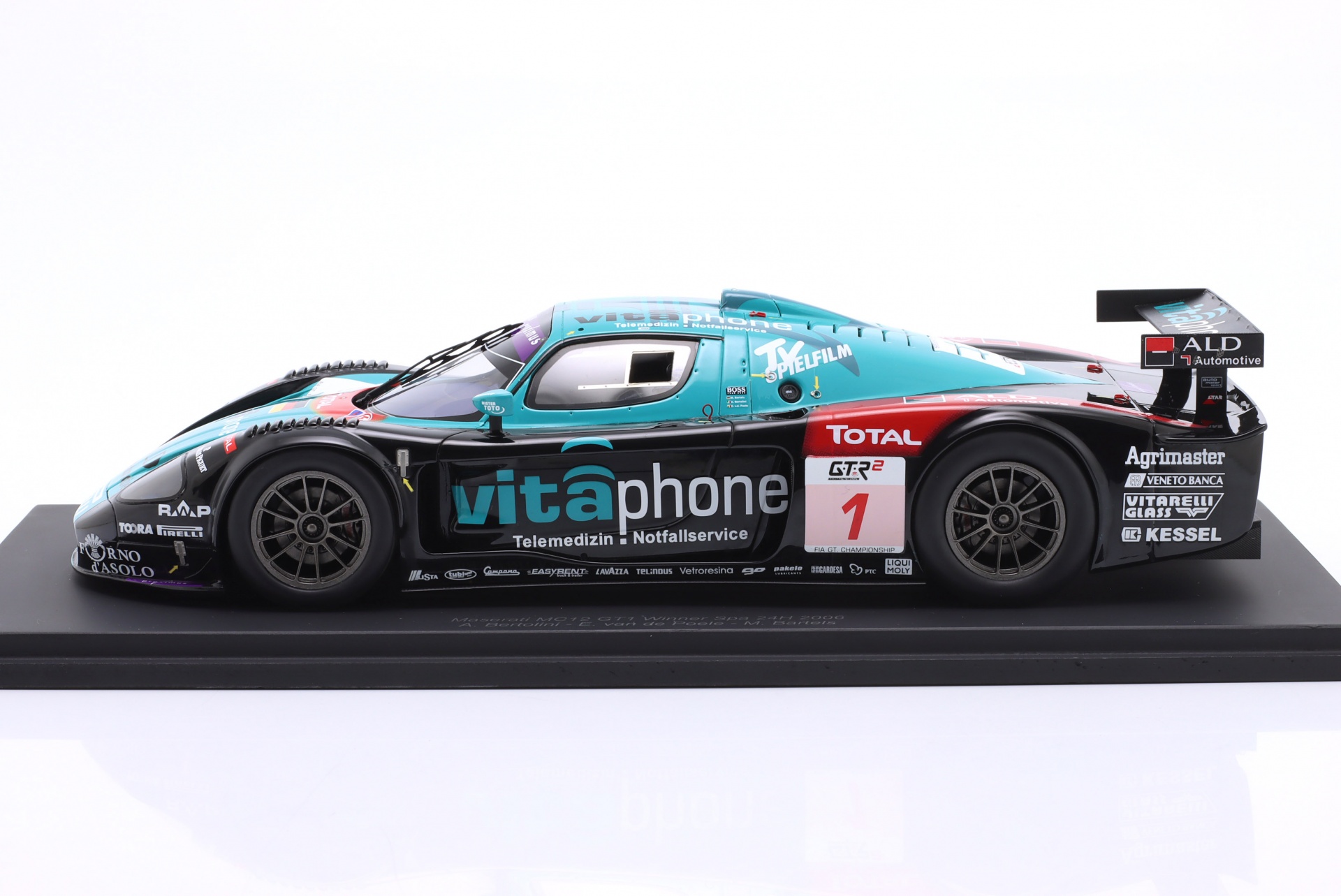 Maserati MC12 GT1 #1 Sieger 24h Spa 2006 Bertolini, van de Poele, Bartels  