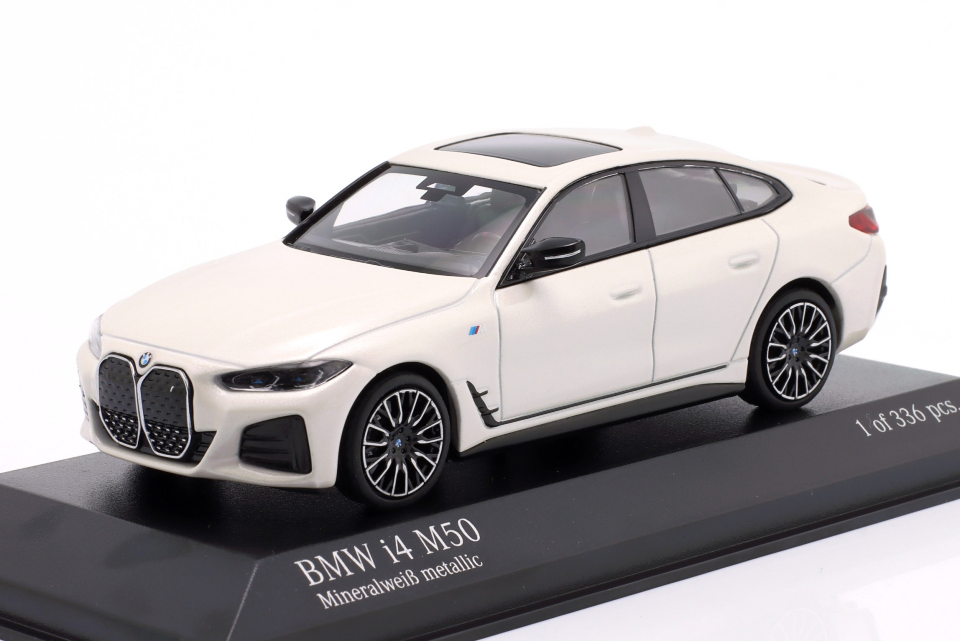 BMW I4 M50 Baujahr 2023 wei&szlig; metallic  