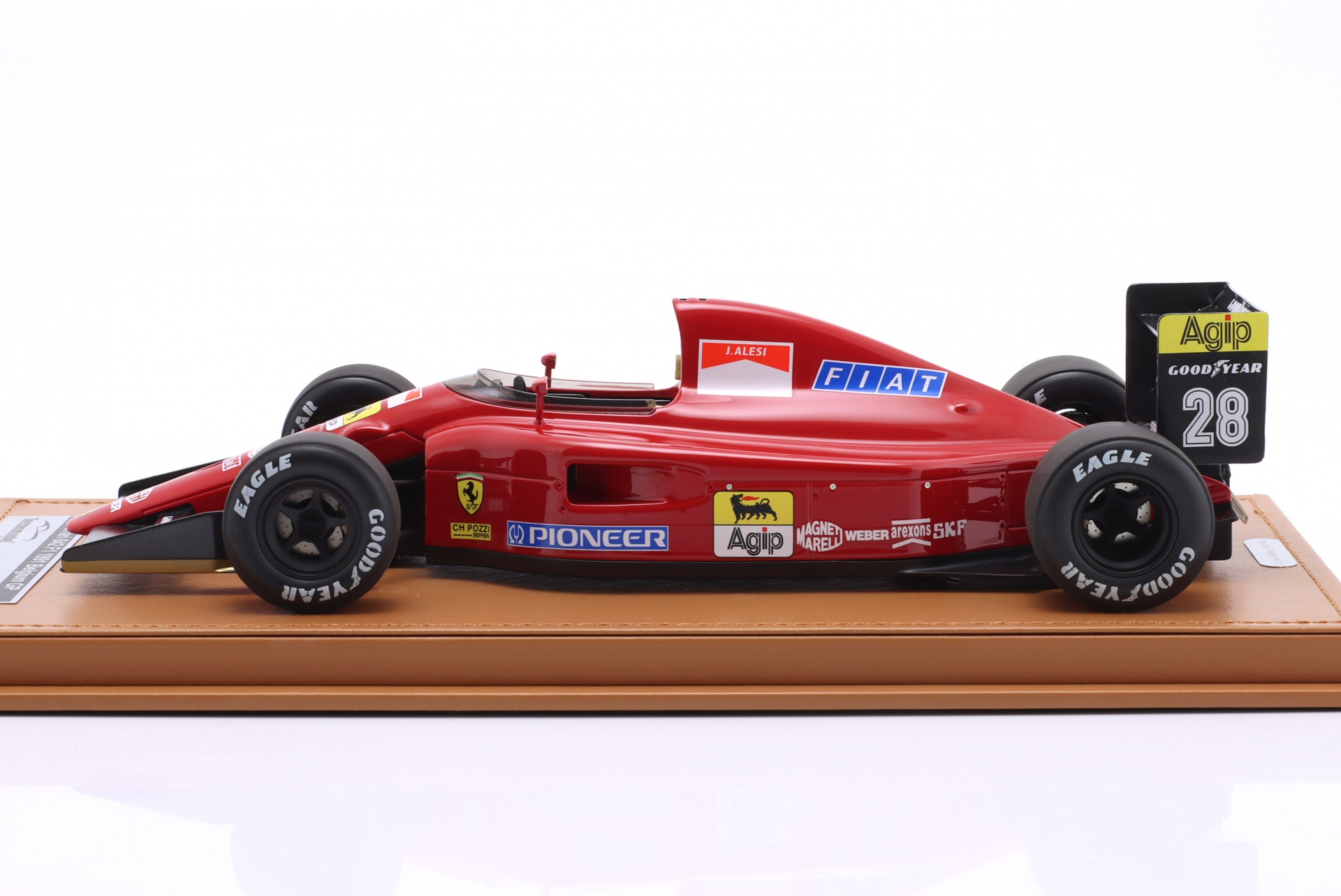 Jean Alesi Ferrari 642 #28 Belgien GP Formel 1 1991  