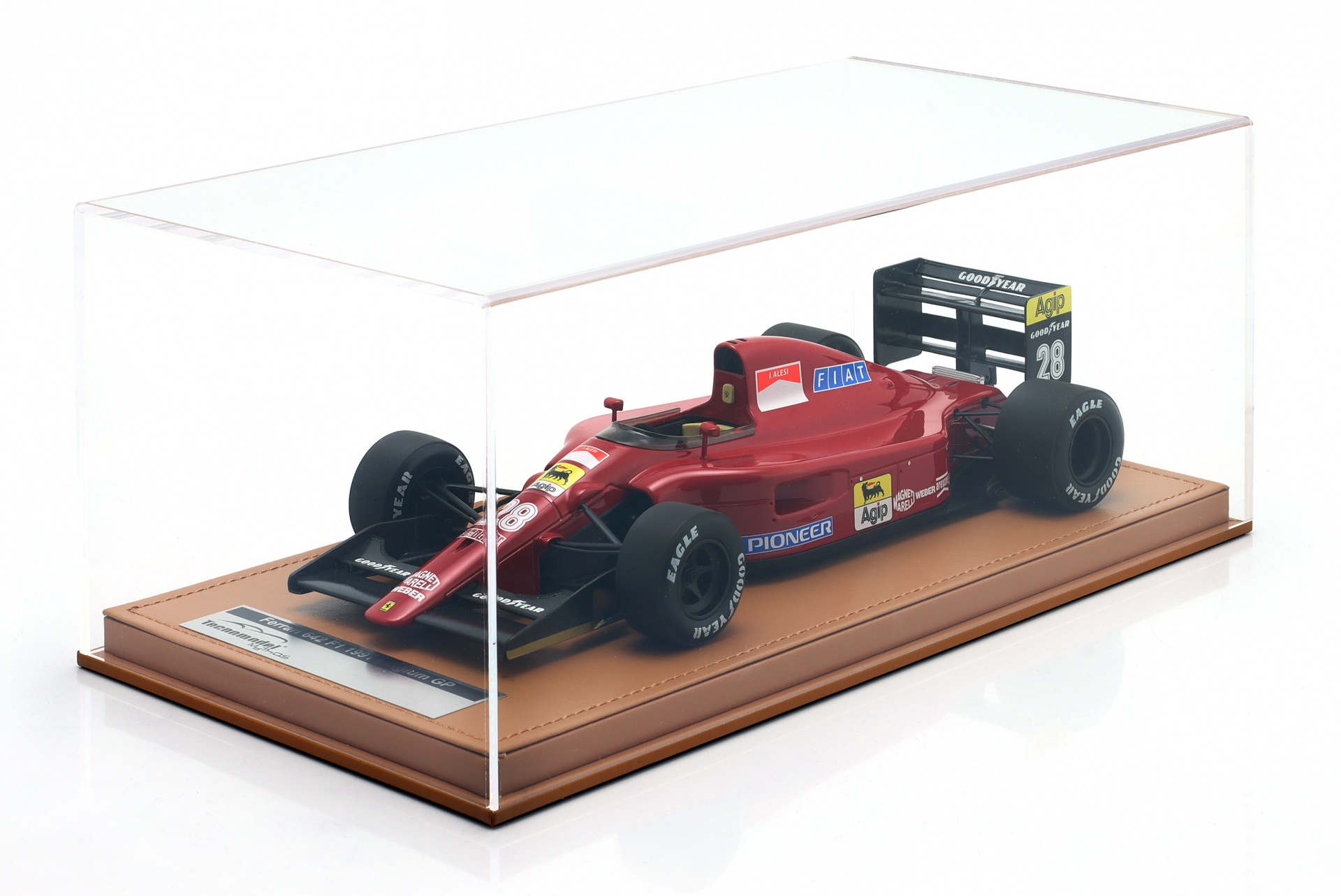 Jean Alesi Ferrari 642 #28 Belgien GP Formel 1 1991  