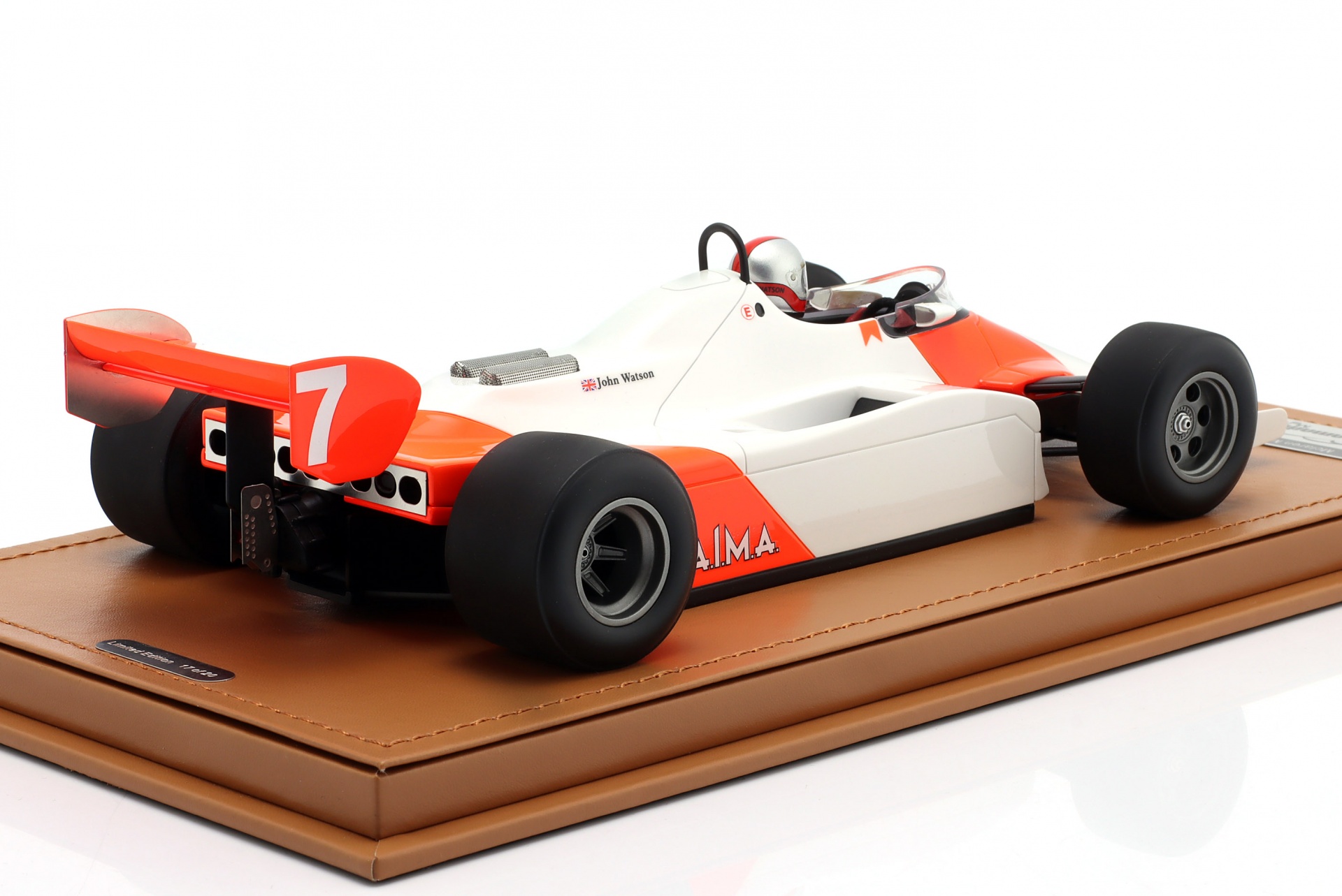 John Watson McLaren MP4/1B #7 Monaco GP Formel 1 1982  