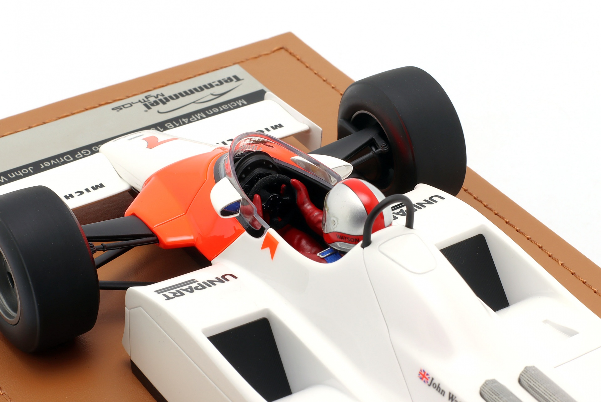 John Watson McLaren MP4/1B #7 Monaco GP Formel 1 1982  