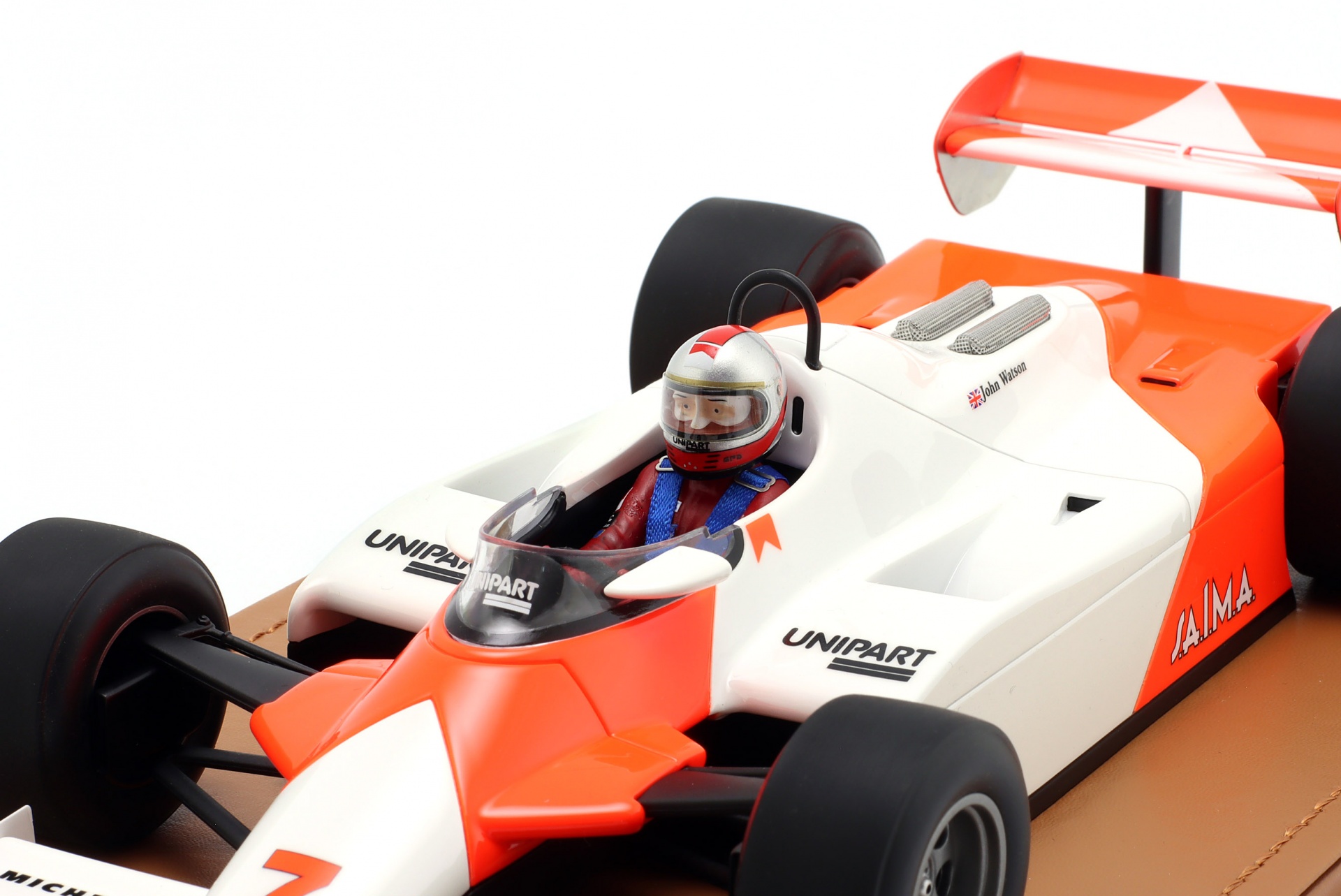 John Watson McLaren MP4/1B #7 Monaco GP Formel 1 1982  