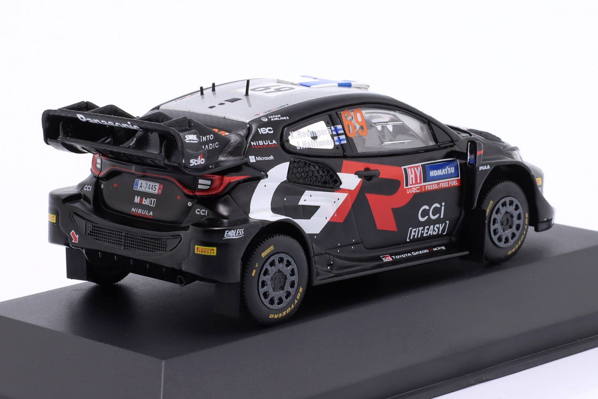 Toyota GR Yaris Rally1 Hybrid #69 Rallye Schweden 2024 Rovanper&auml;, Halttunen  