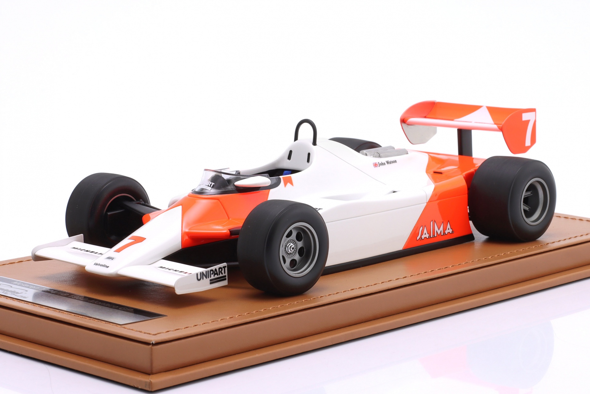 John Watson McLaren MP4/1B #7 Monaco GP Formel 1 1982  