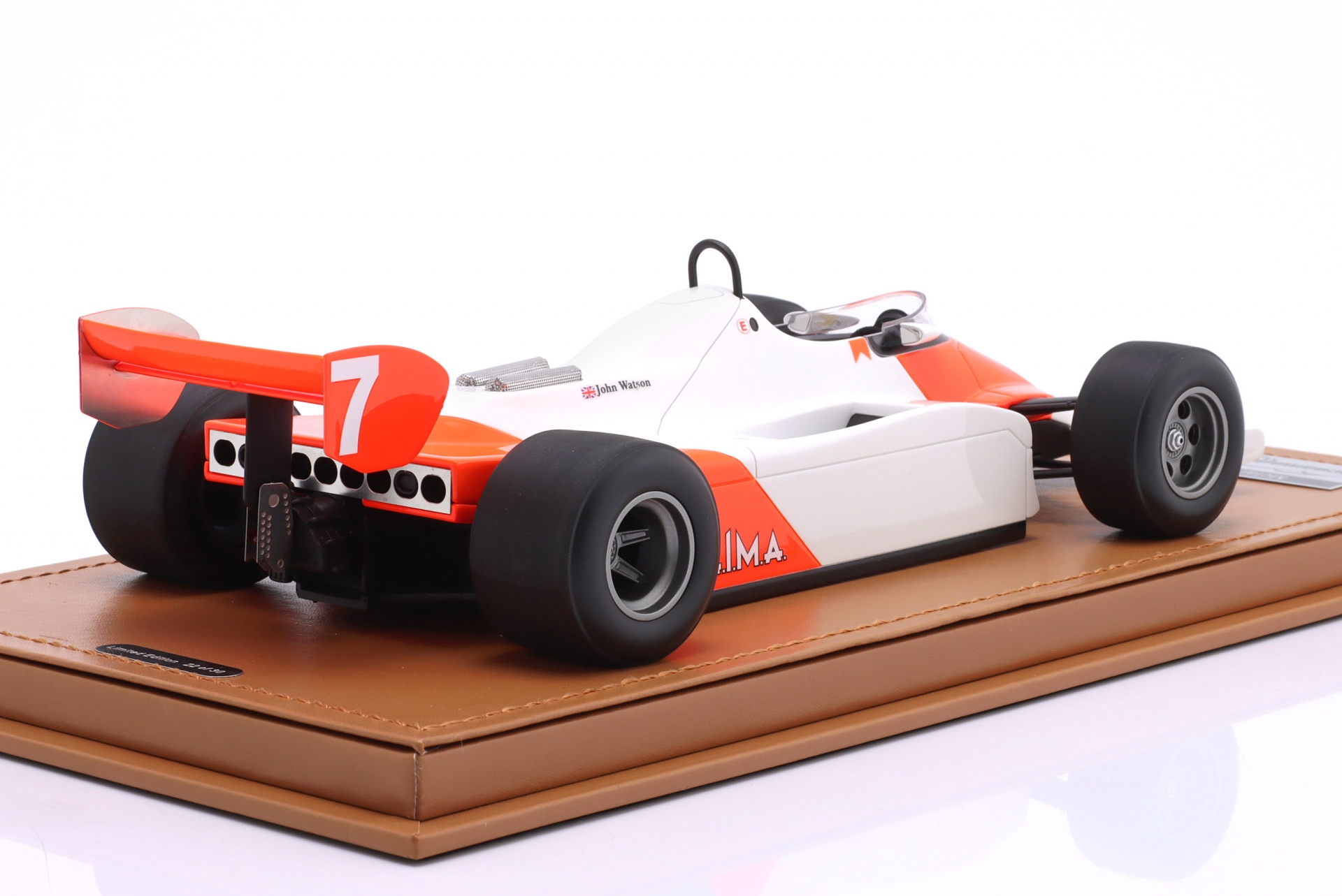 John Watson McLaren MP4/1B #7 Monaco GP Formel 1 1982  