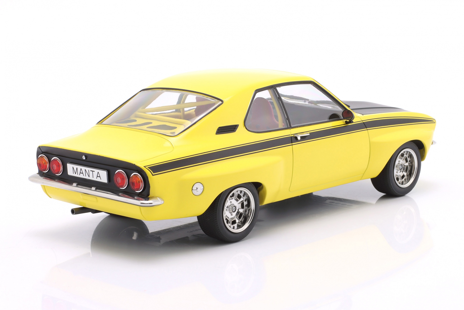 Opel Manta A Irmscher Baujahr 1974 gelb / schwarz  