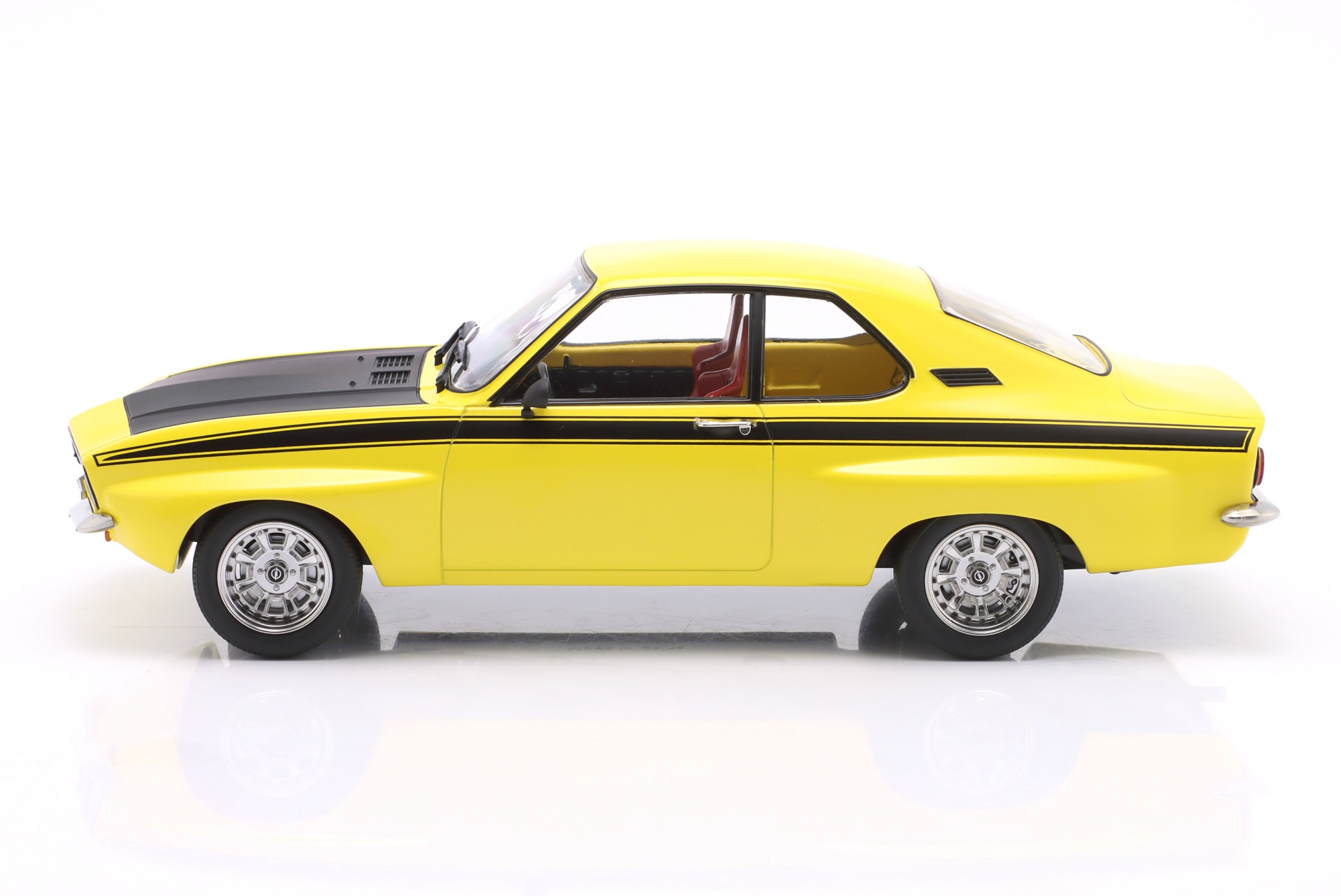 Opel Manta A Irmscher Baujahr 1974 gelb / schwarz  