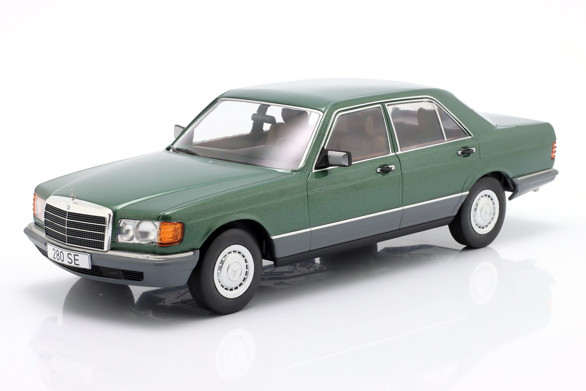 Mercedes-Benz S-Klasse (W126) Baujahr 1979 dunkelgr&uuml;n metallic  