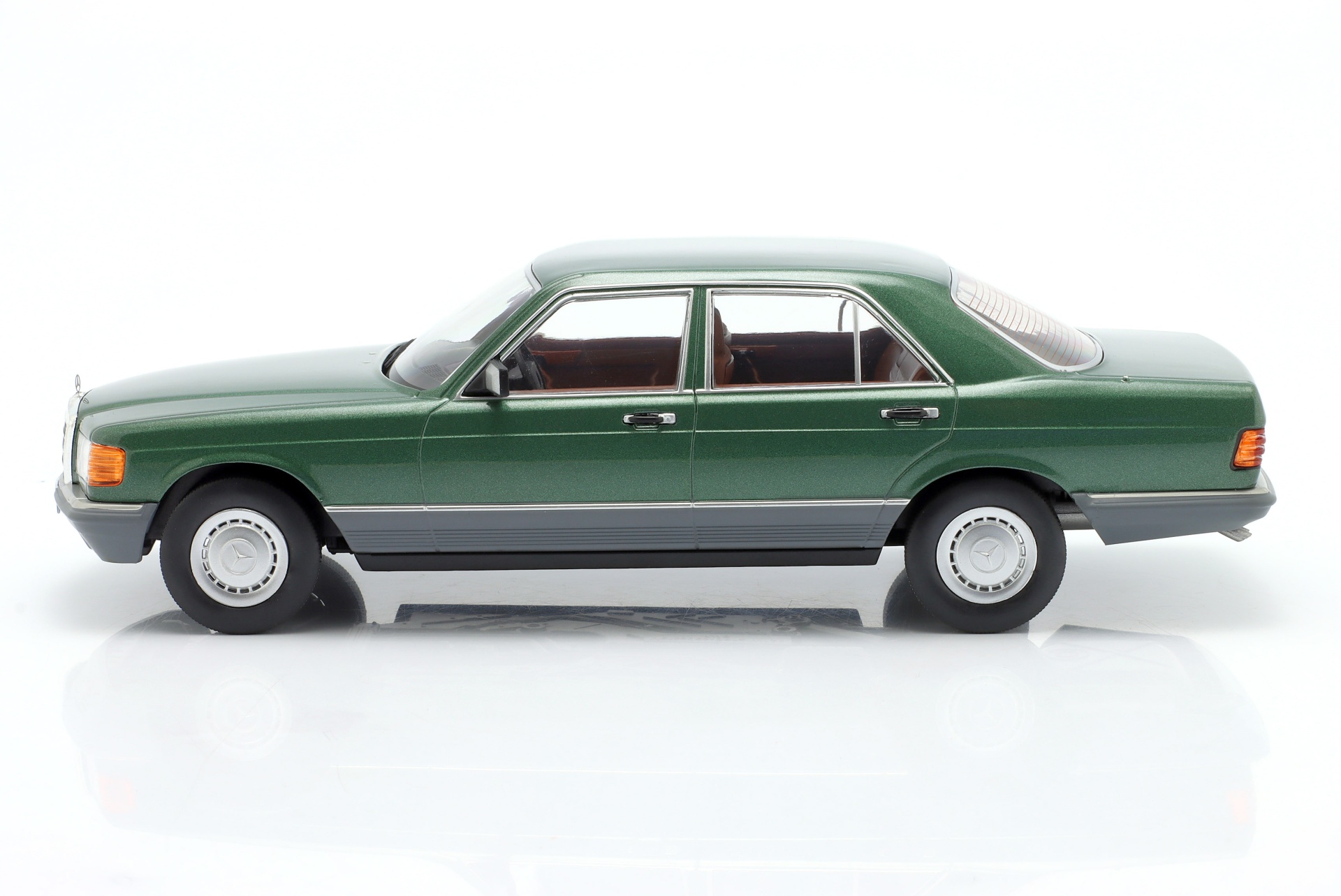 Mercedes-Benz S-Klasse (W126) Baujahr 1979 dunkelgr&uuml;n metallic  