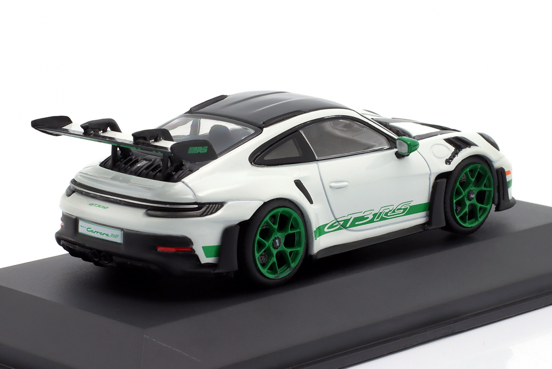 Porsche 911 (992) GT3 RS Baujahr 2023 wei&szlig; / gr&uuml;n  