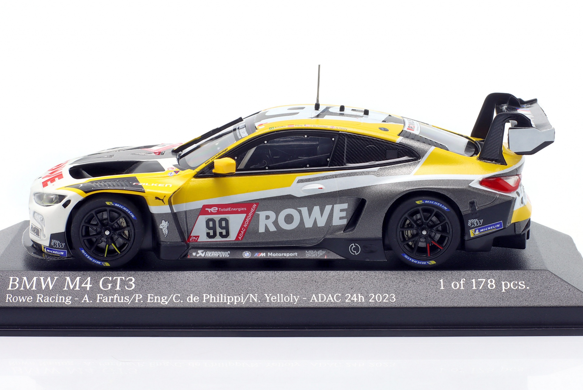 BMW M4 GT3 #99 24h N&uuml;rburgring 2023 Rowe Racing  