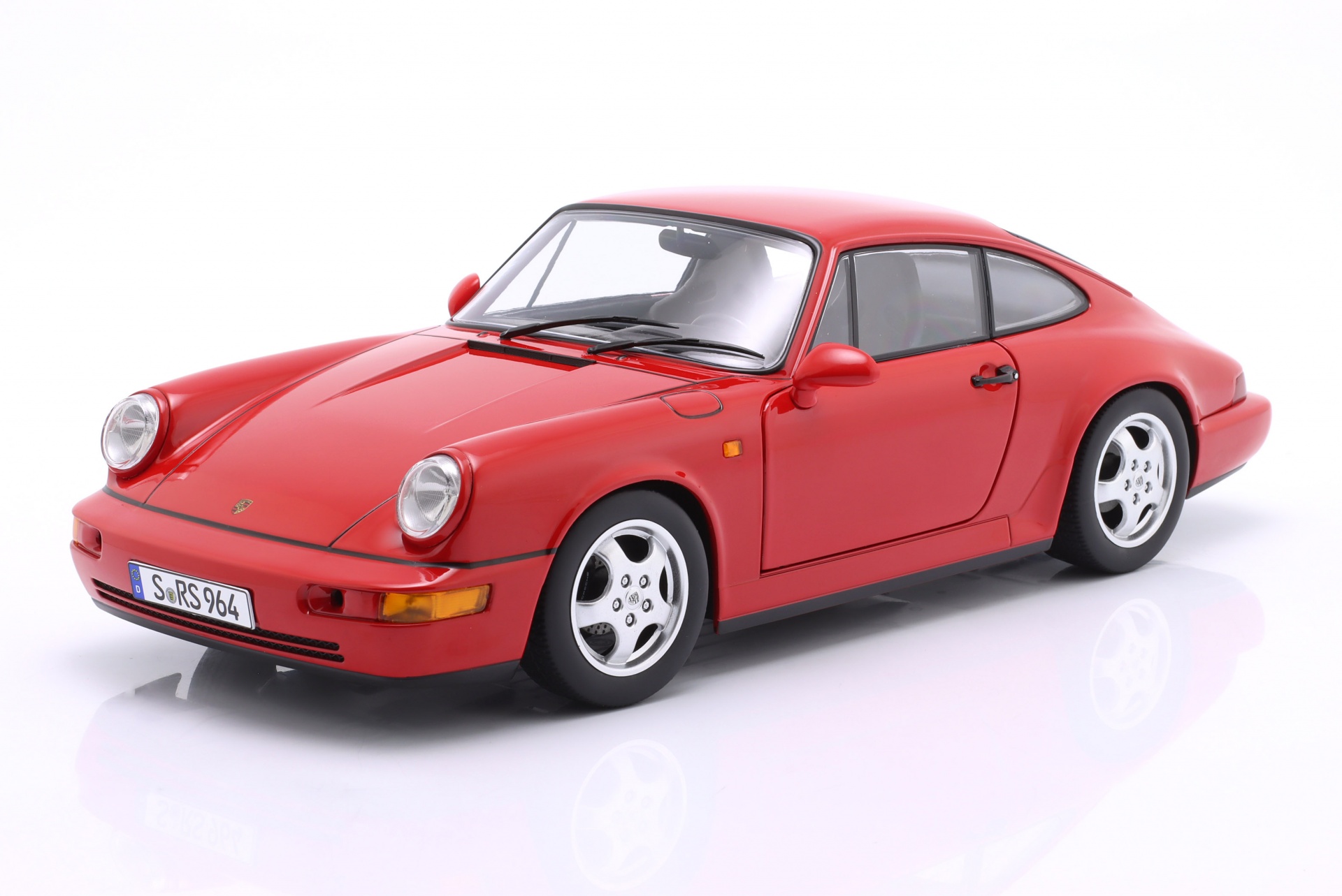 Porsche 911 (964) RS Baujahr 1992 rot / Cup Felgen  