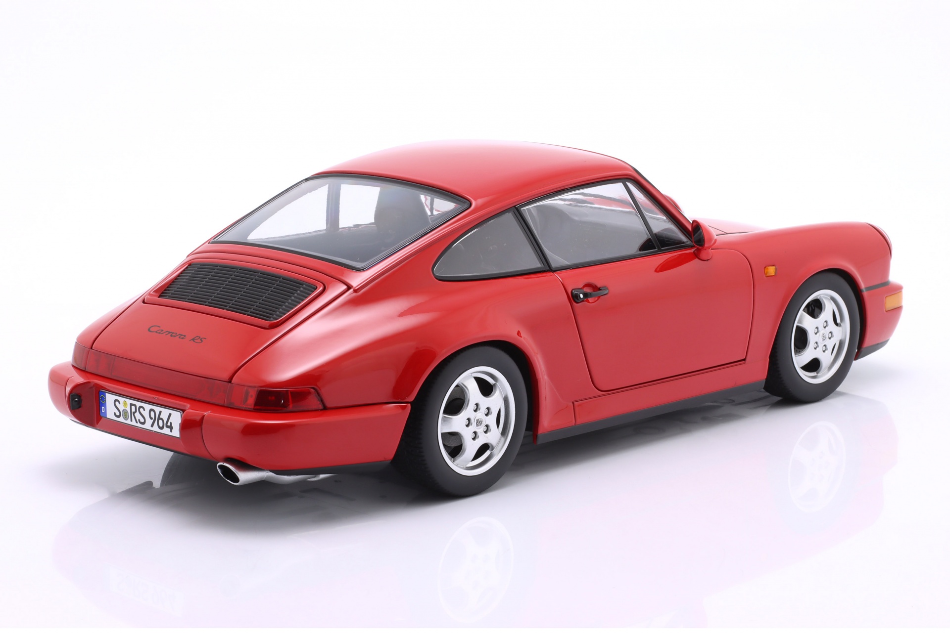 Porsche 911 (964) RS Baujahr 1992 rot / Cup Felgen  