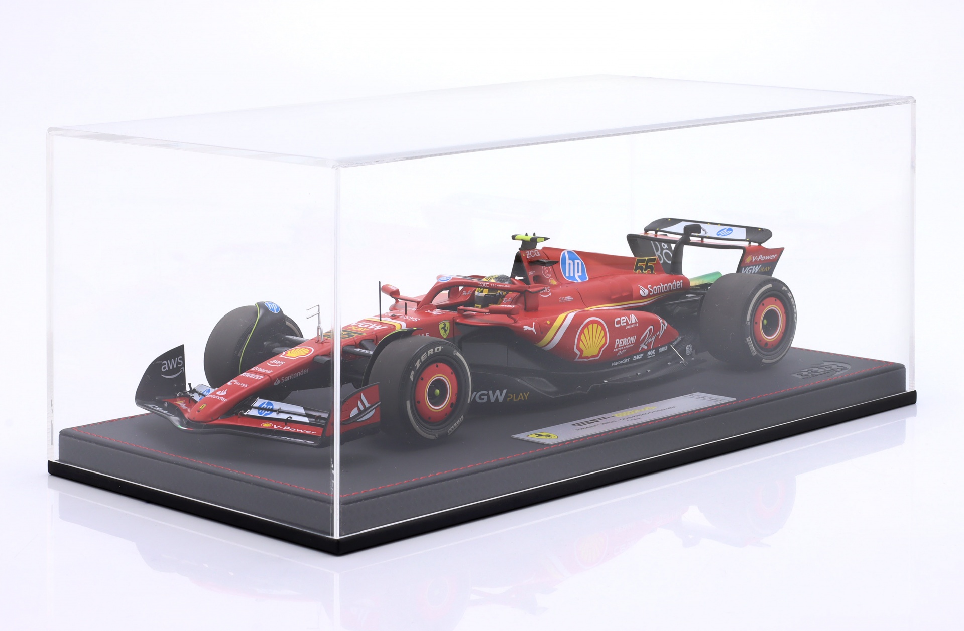 Carlos Sainz jr. Ferrari SF-24 #55 4th Italien GP Formel 1 2024  BBR