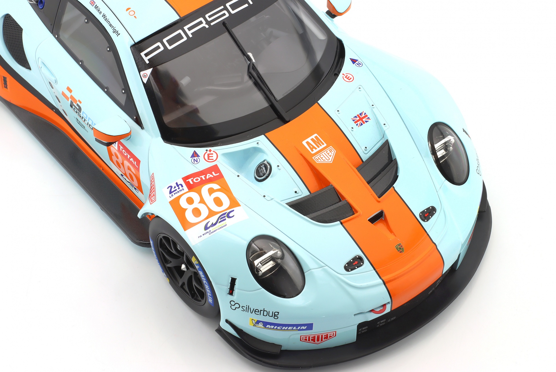 Porsche 911 (991) RSR #86 24h LeMans 2018 Gulf Racing  