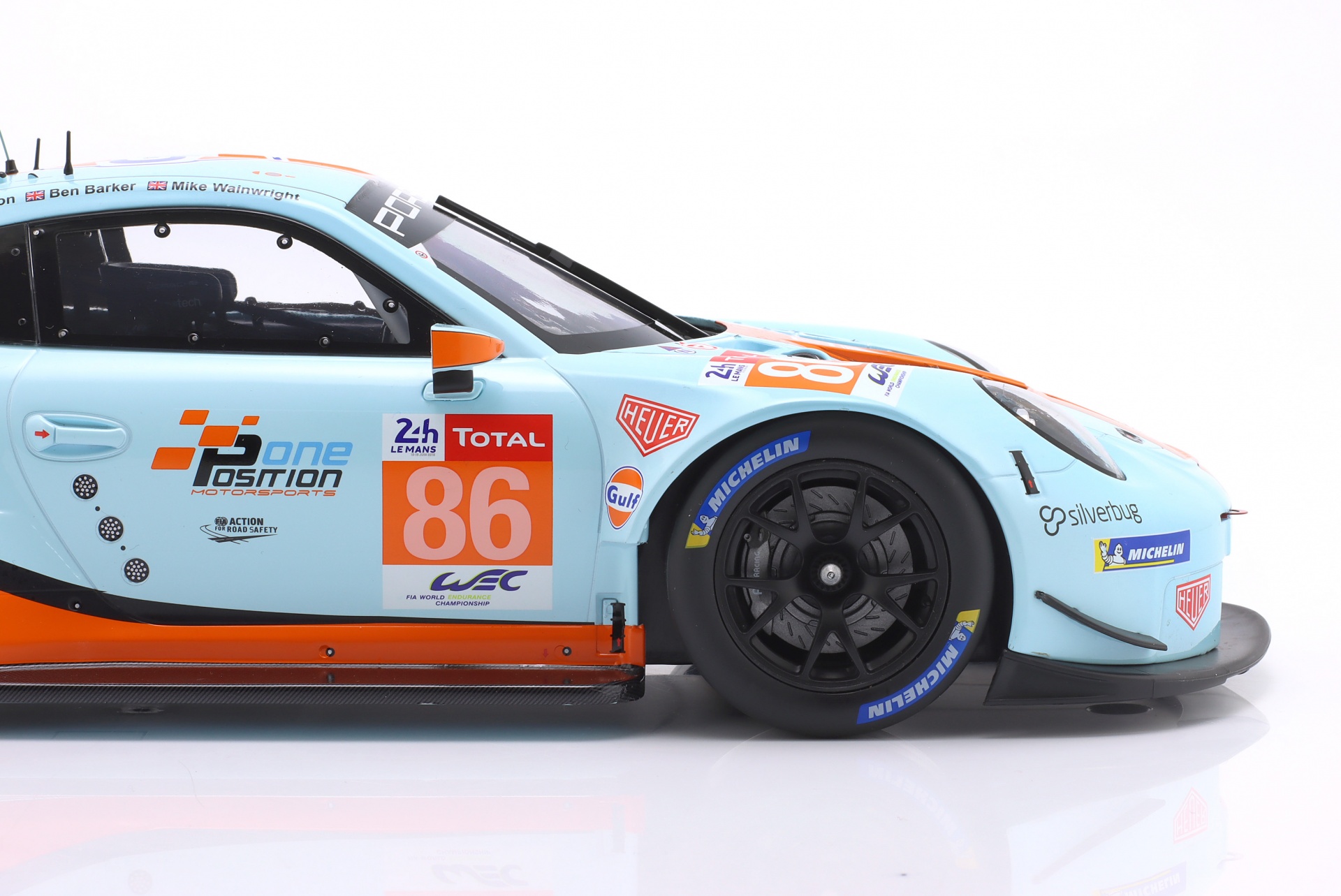 Porsche 911 (991) RSR #86 24h LeMans 2018 Gulf Racing  