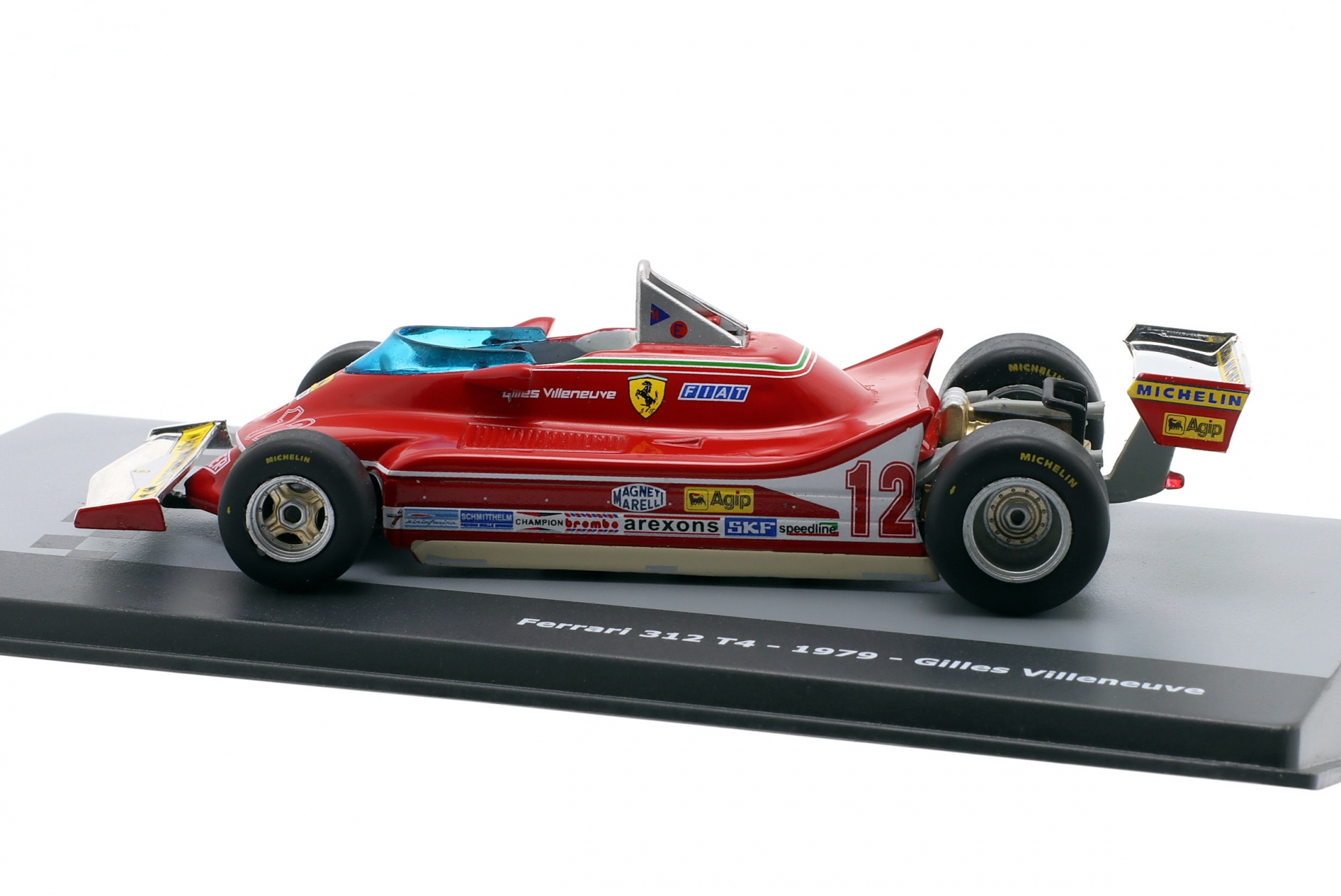 Gilles Villeneuve Ferrari 312T4 #12 Formel 1 1979  