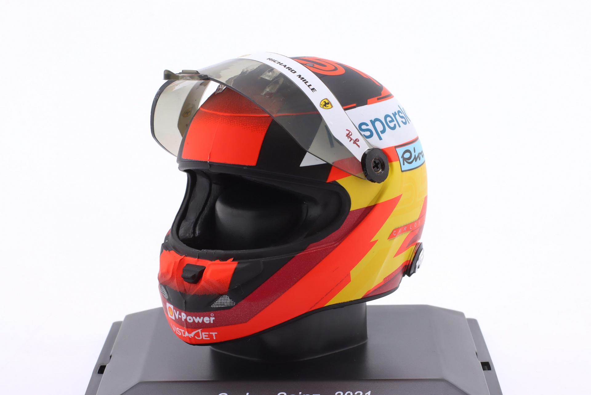 Carlos Sainz jr. Scuderia Ferrari #55 Formel 1 2021 Helm   Editions