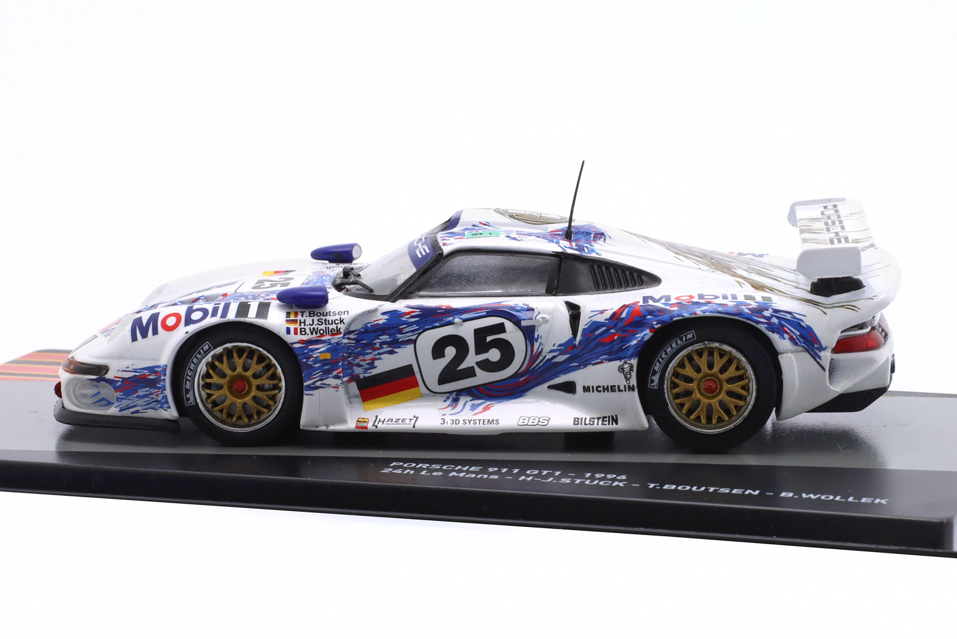 Porsche 911 GT1 #25 2nd 24h LeMans 1996 Stuck, Wollek, Boutsen  