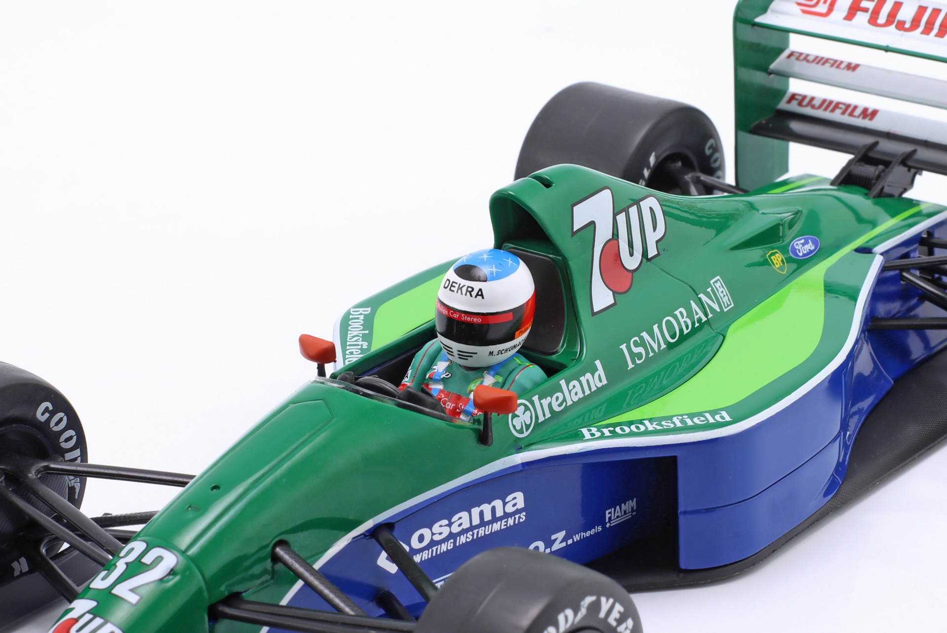 M. Schumacher Jordan 191 #32 Freies Training Belgien GP Formel 1 1991  