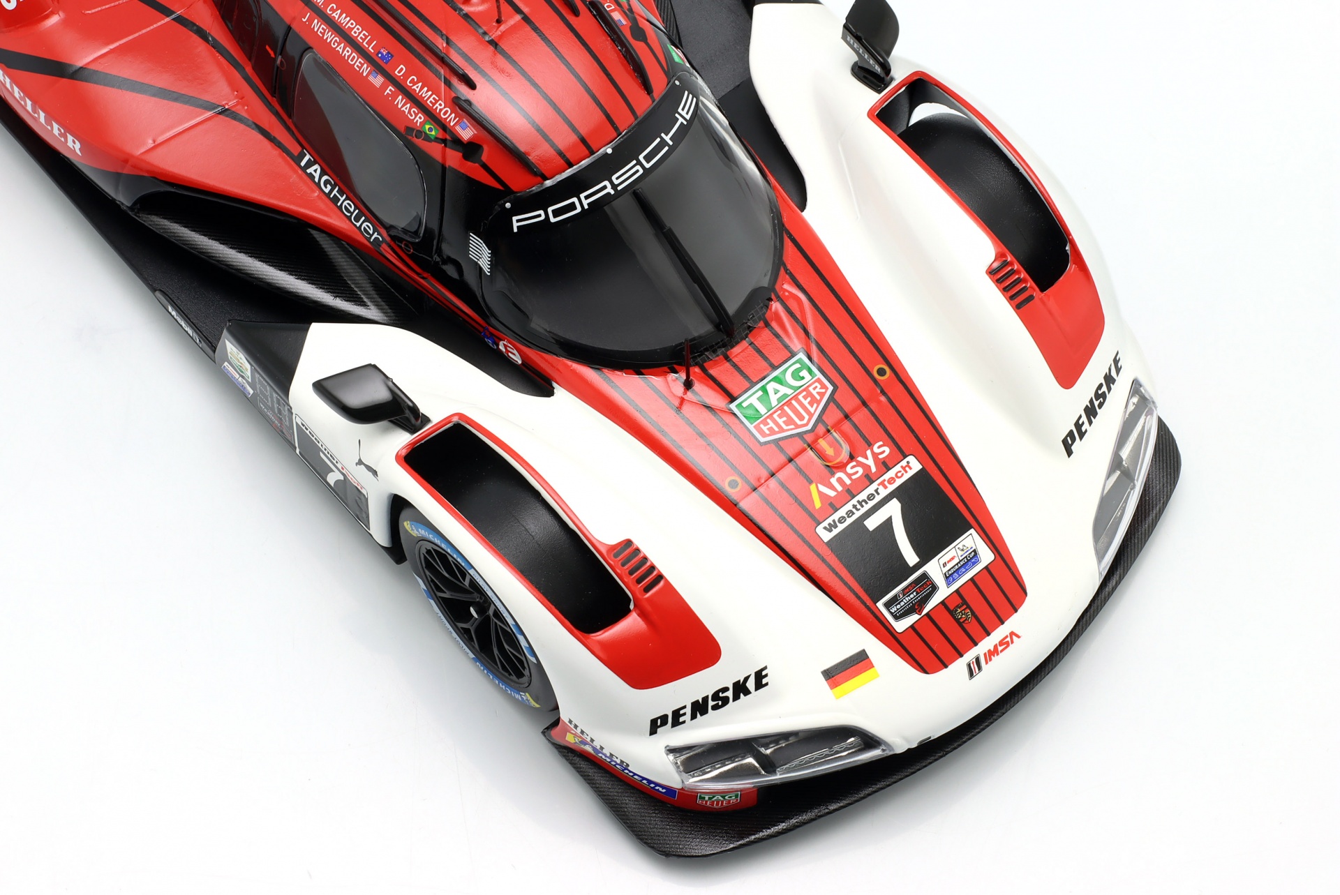 Porsche 963 #7 Sieger 24h Daytona 2024 Porsche Penske Motorsports  