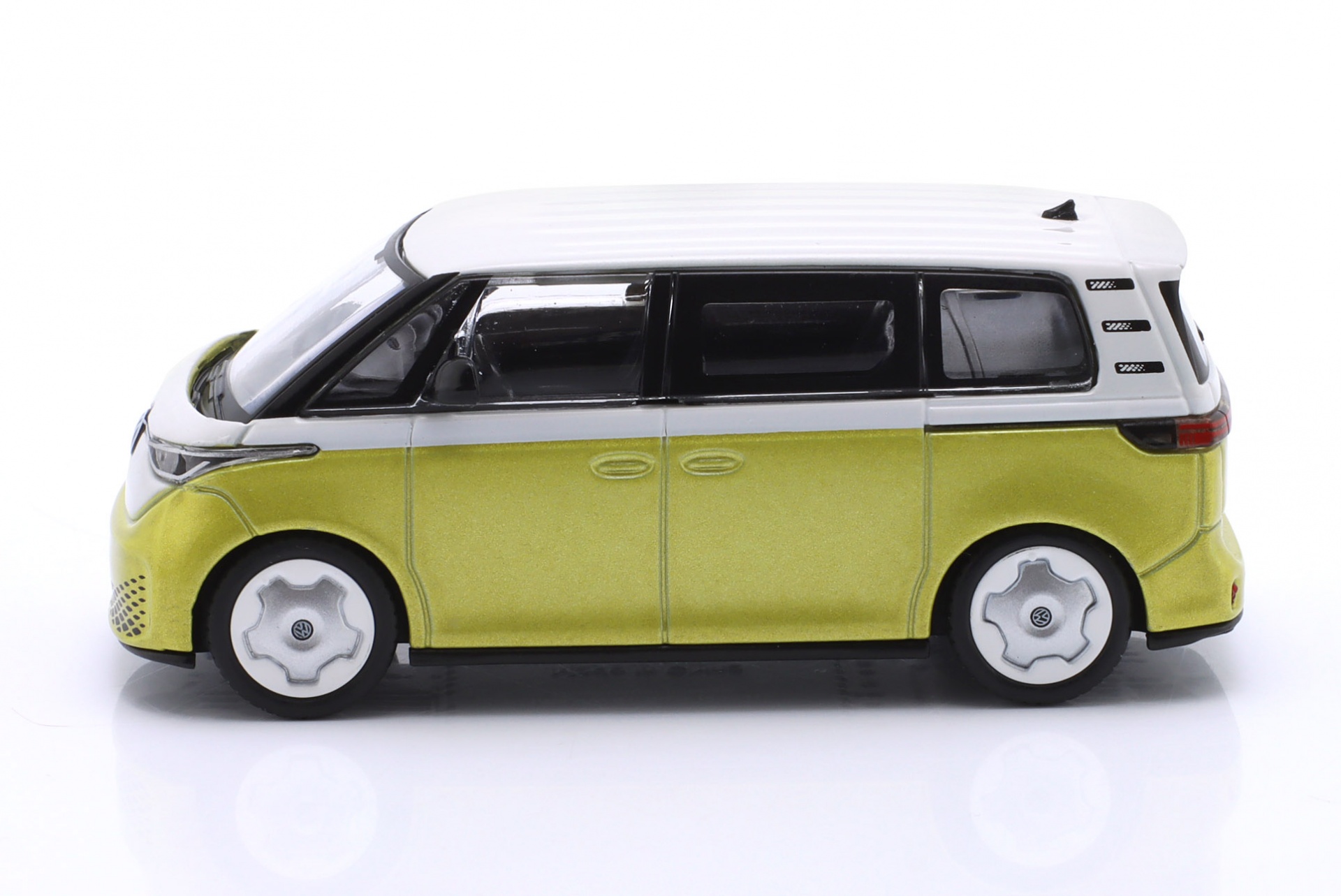 Volkswagen VW ID.Buzz Baujahr 2023 candy wei&szlig; / pomelo gelb  