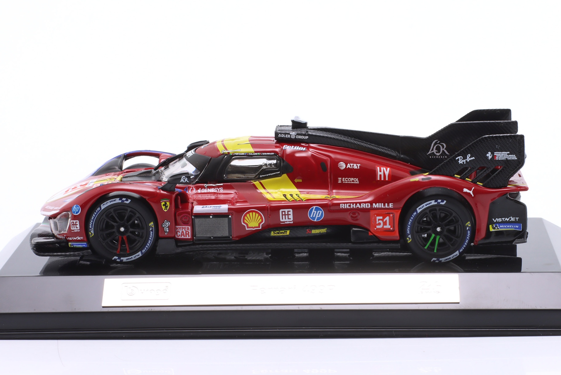 Ferrari 499P #51 3rd 24h LeMans 2025 Giovinazzi, Guidi, Calado  