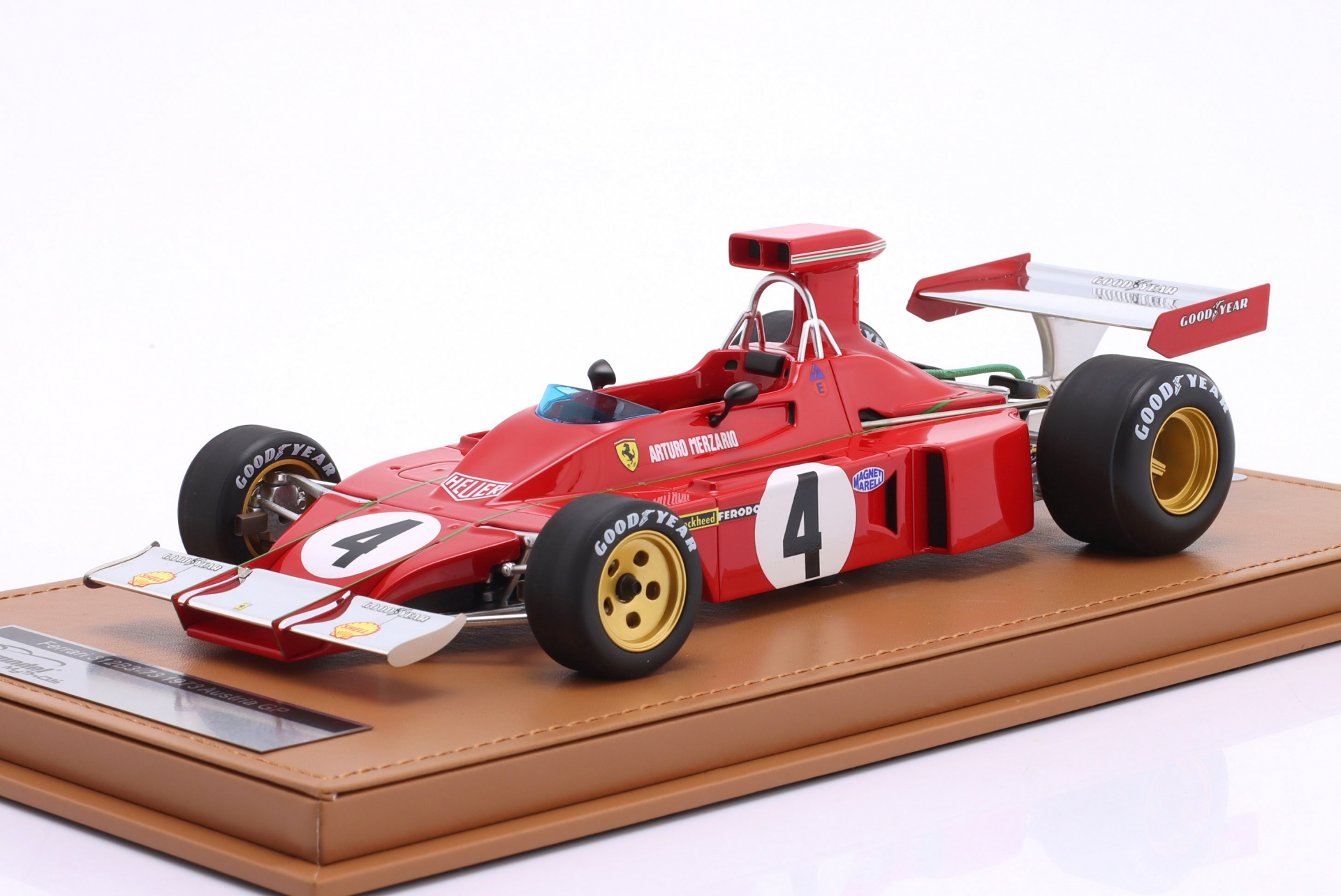 Arturo Merzario Ferrari 312B3 #4 7th &Ouml;sterreich GP Formel 1 1973  
