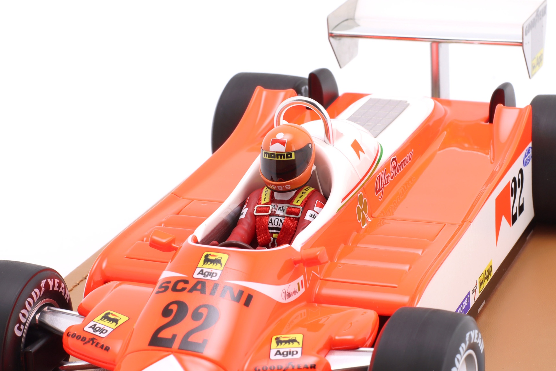 Vittorio Brambilla Alfa Romeo 179 #22 Niederlande GP Formel 1 1980  