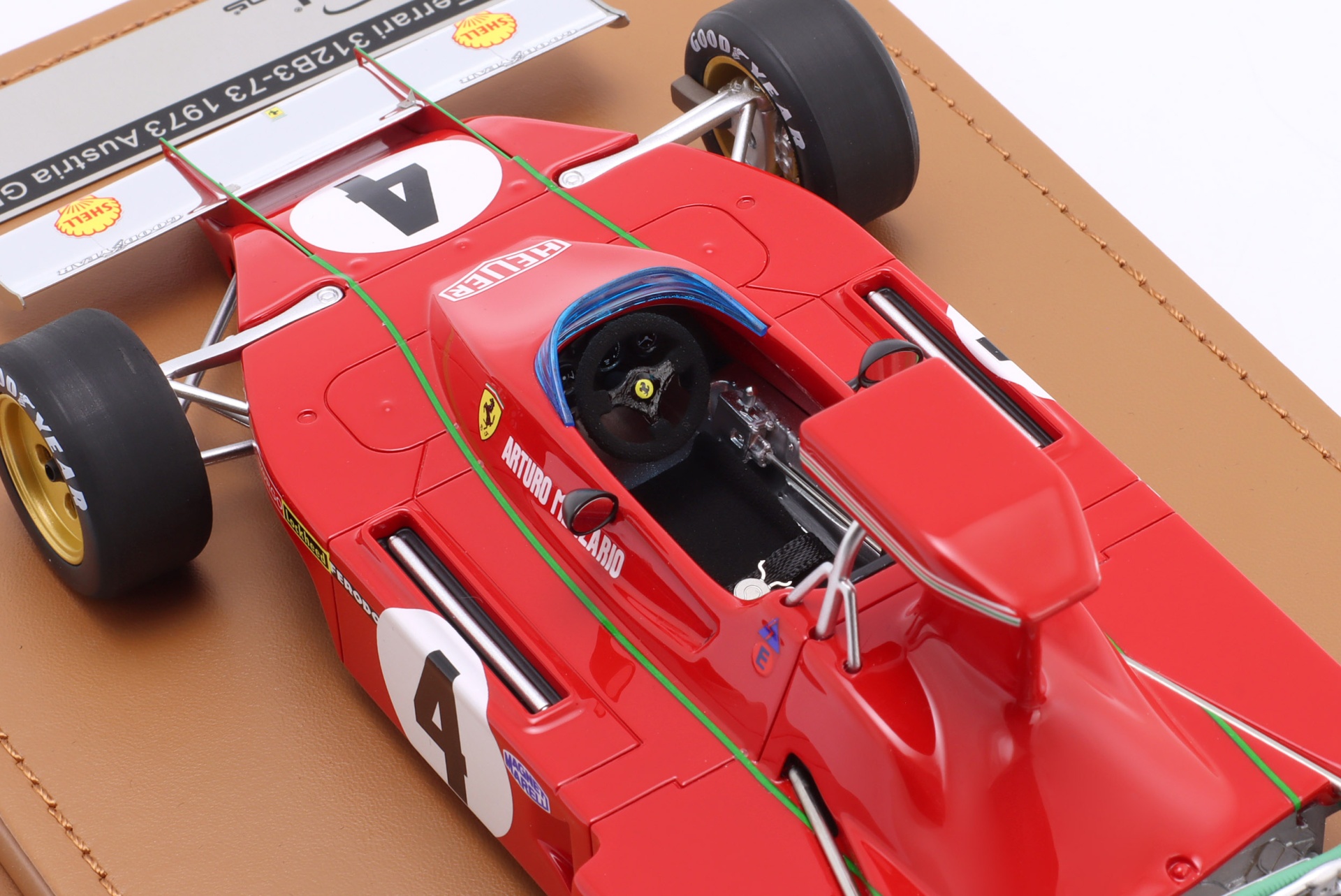 Arturo Merzario Ferrari 312B3 #4 7th &Ouml;sterreich GP Formel 1 1973  