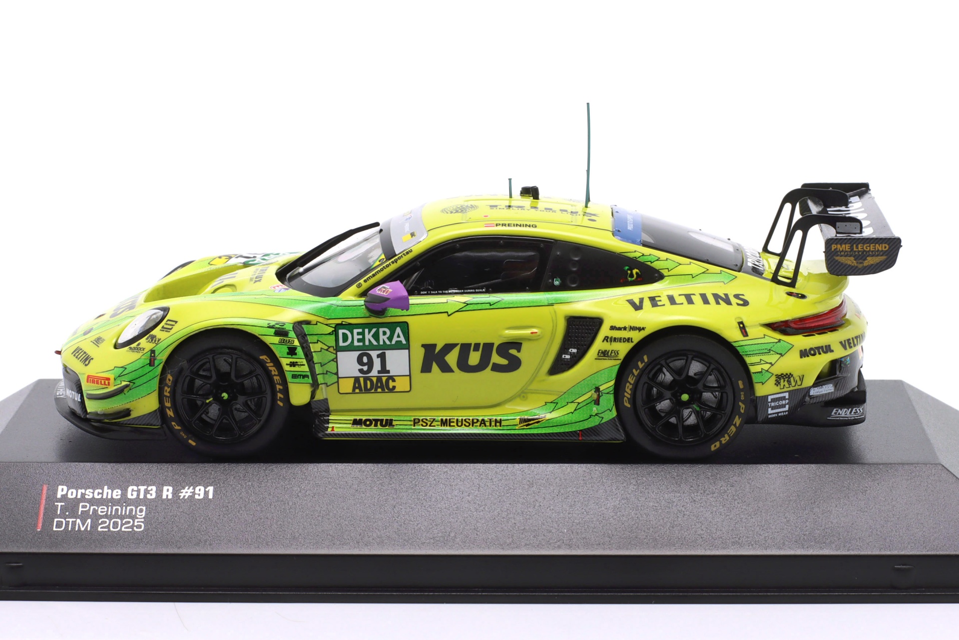 Porsche 911 GT3 R #91 DTM 2025 Thomas Preining Manthey Grello  