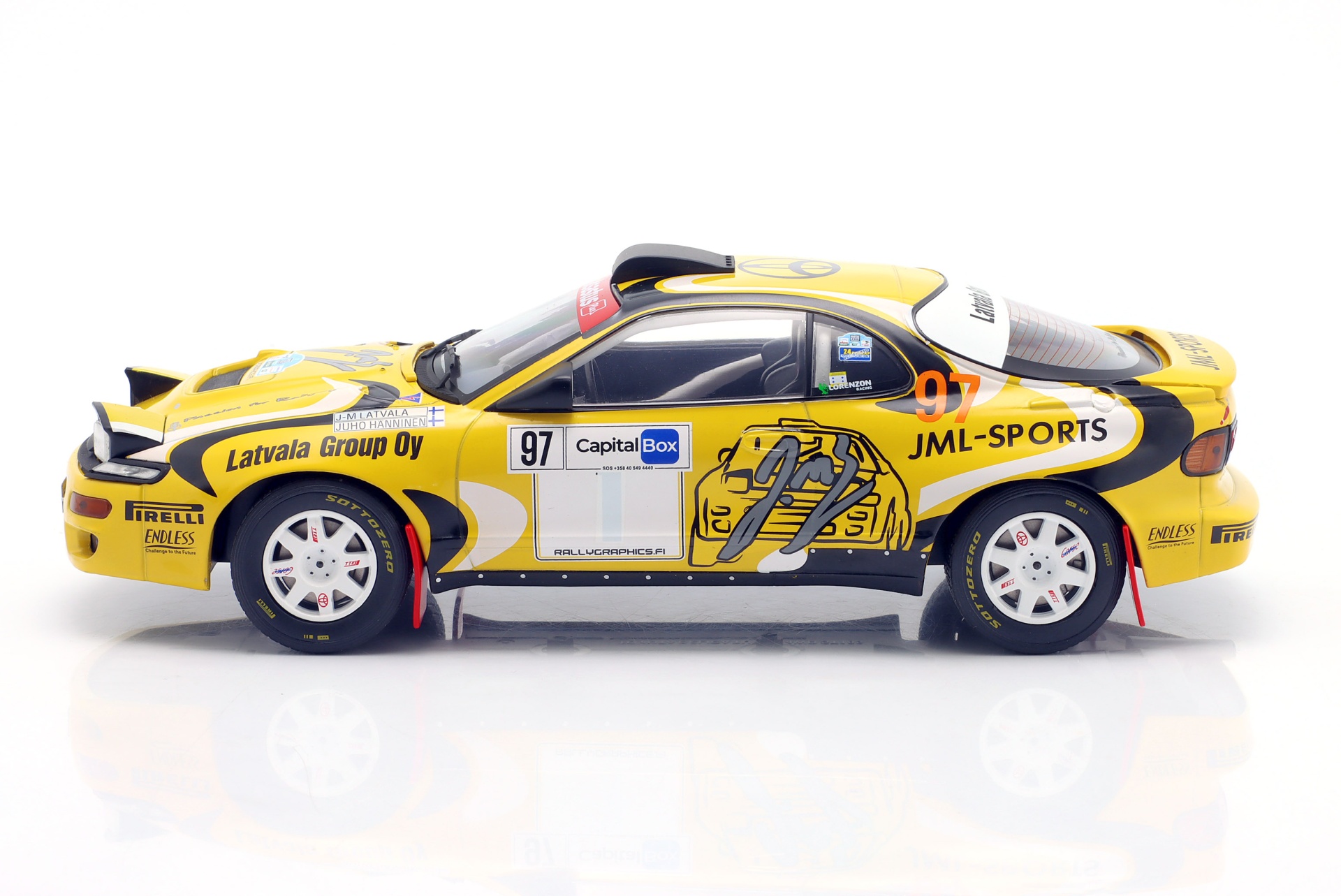 Toyota Celica GT4 Turbo #97 Arctic Lappland Rallye 2024 Latvala, H&auml;nninen  