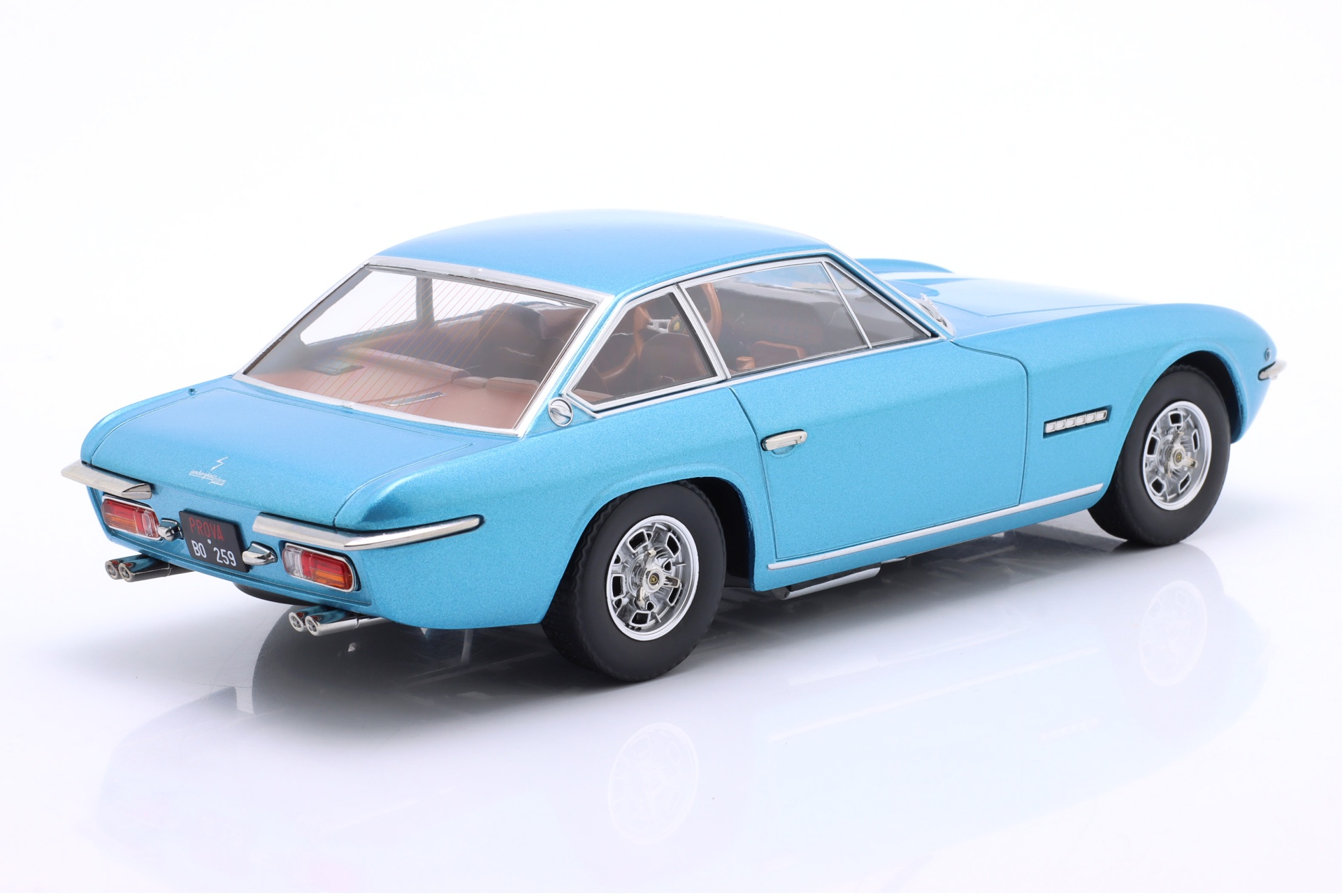 Lamborghini Islero S Baujahr 1969 hellblau metallic  