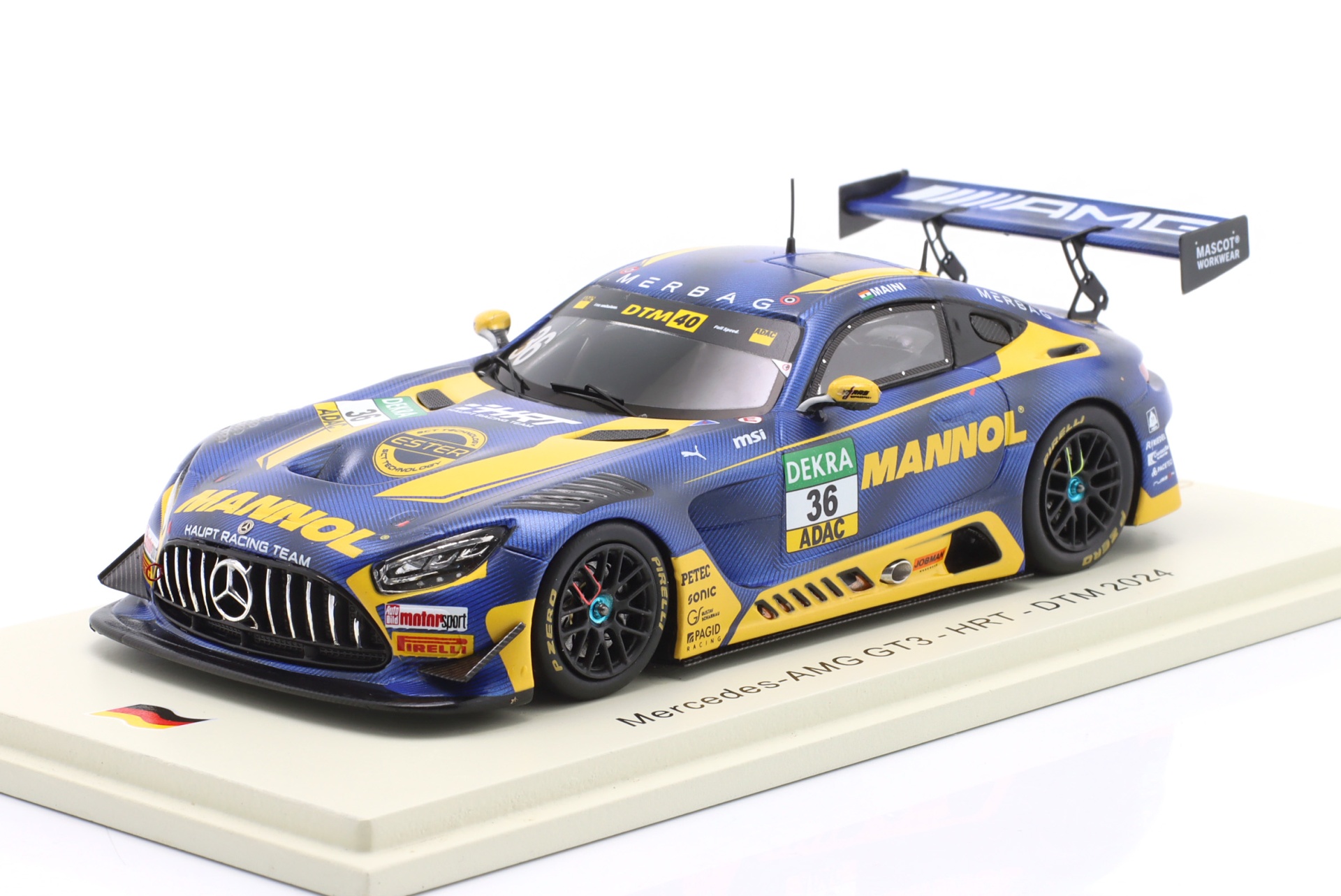 Mercedes-Benz AMG GT3 #36 DTM 2024 Arjun Maini  