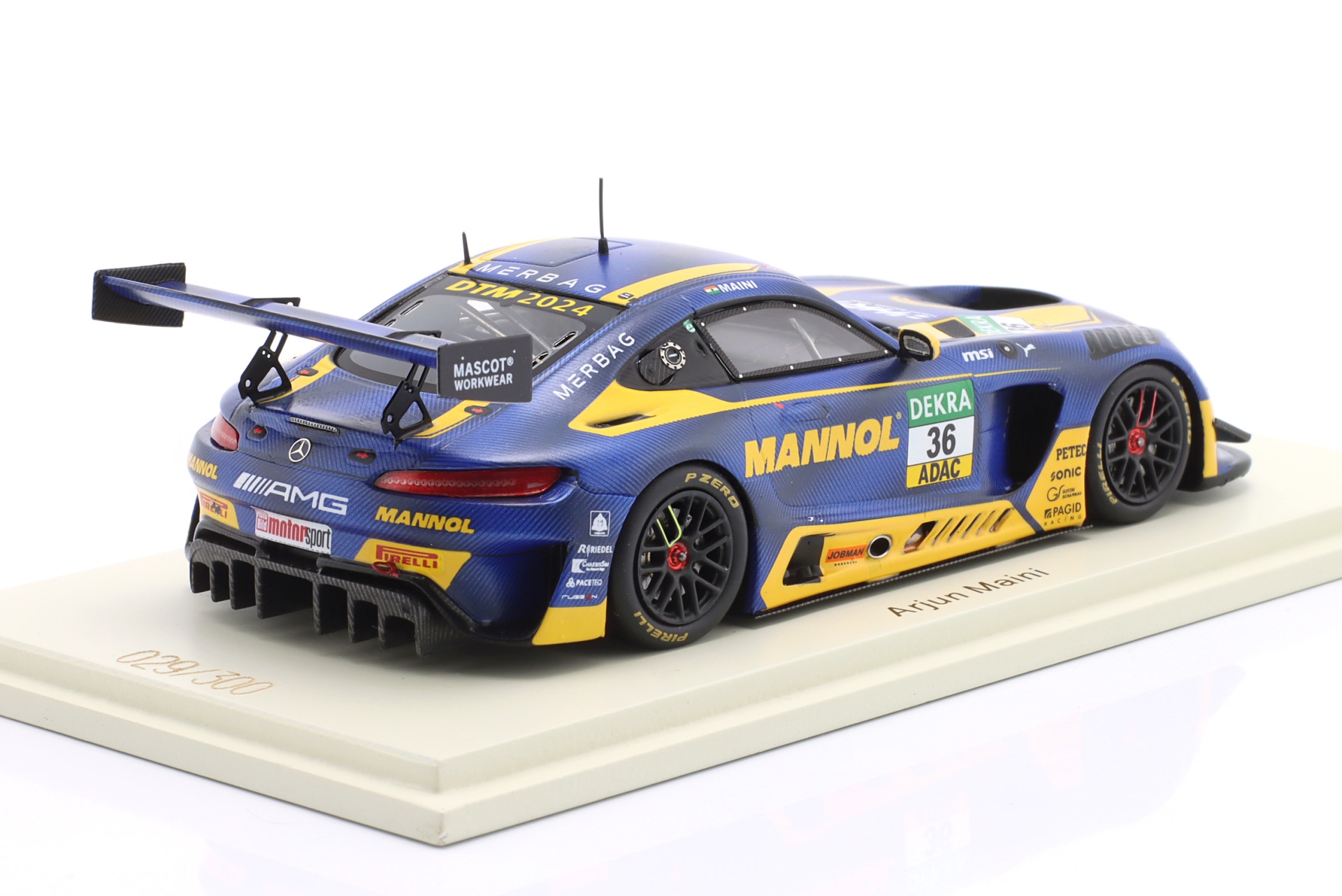 Mercedes-Benz AMG GT3 #36 DTM 2024 Arjun Maini  