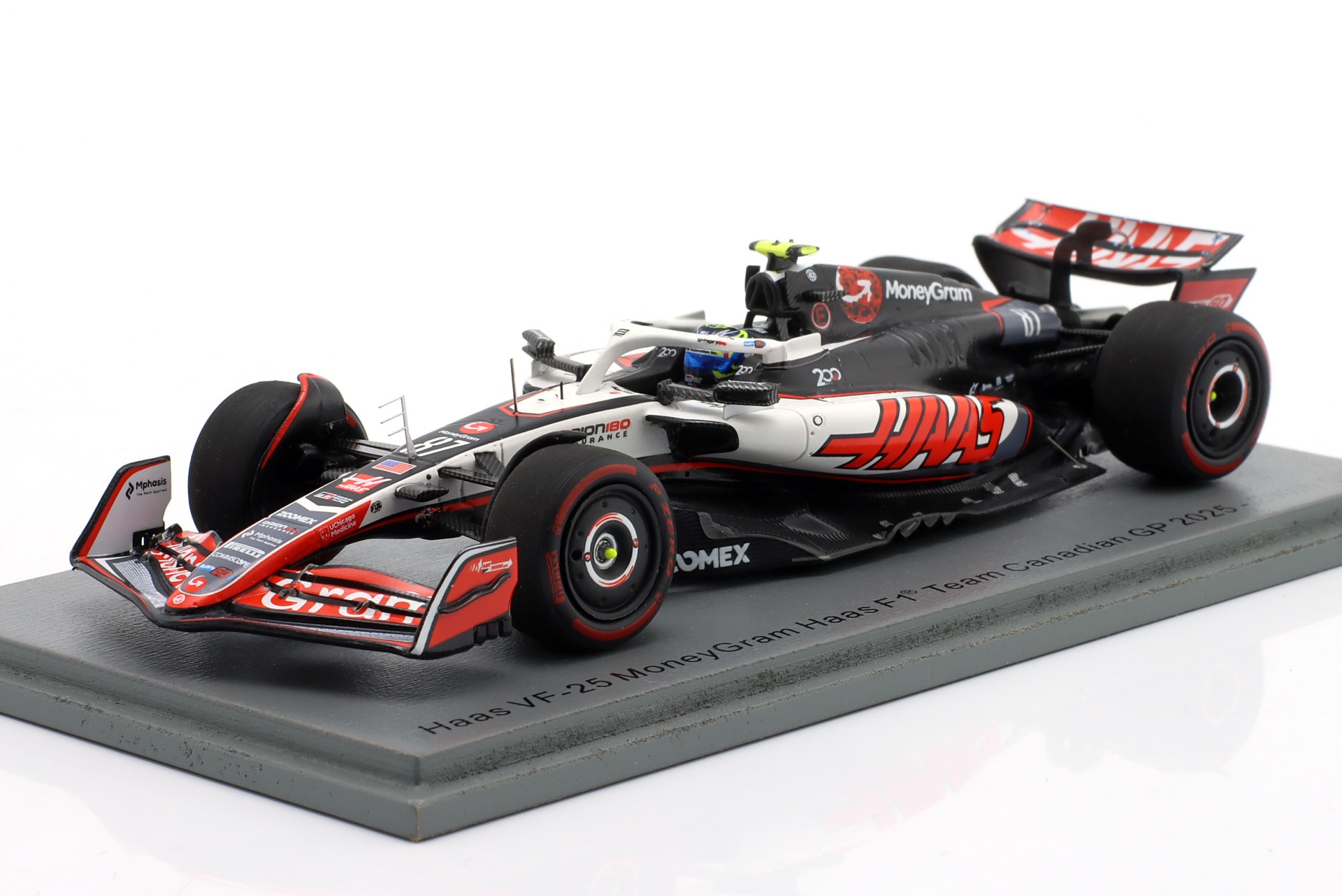 Oliver Bearman Hass VF-25 #87 Kanada GP Formel 1 2025  