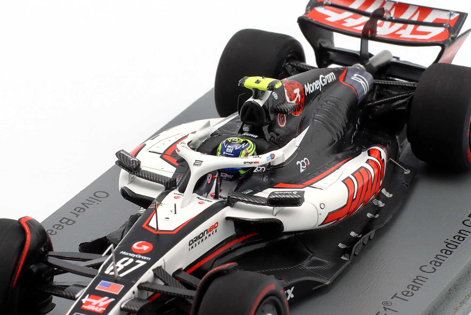 Oliver Bearman Hass VF-25 #87 Kanada GP Formel 1 2025  