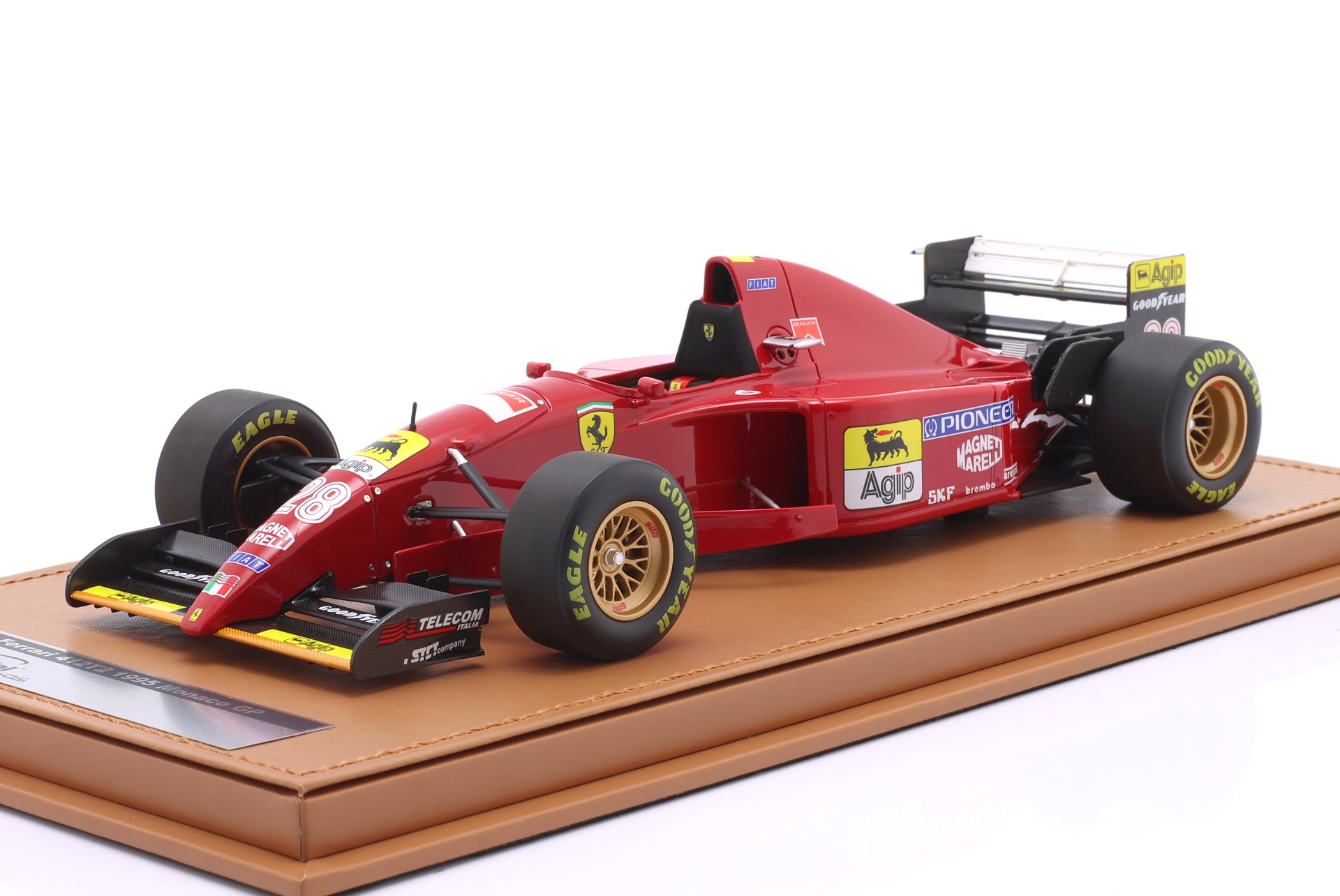 Gerhard Berger Ferrari 412T2 #28 3rd Monaco GP Formel 1 1995  